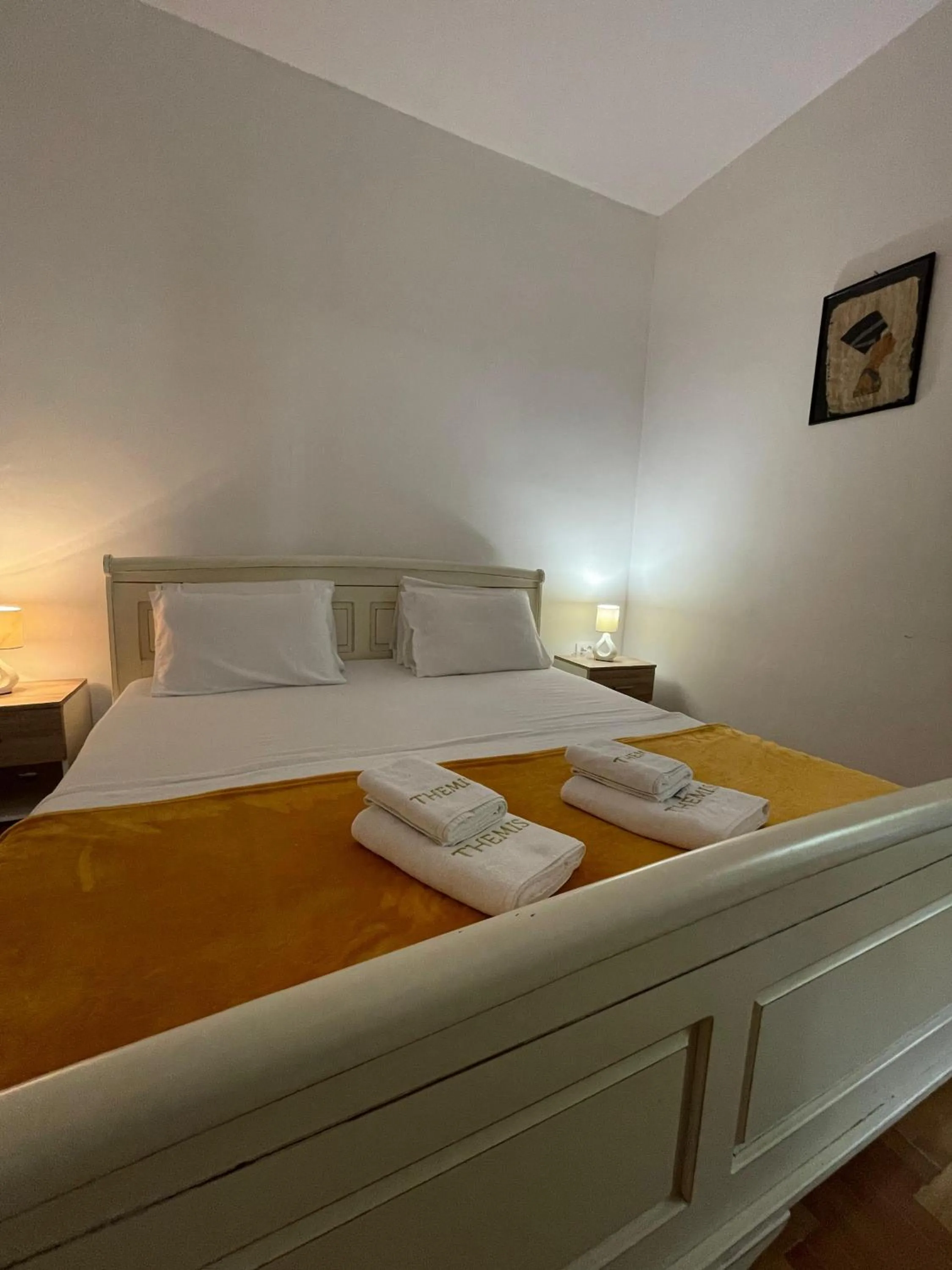 Bed in Themis Apartment