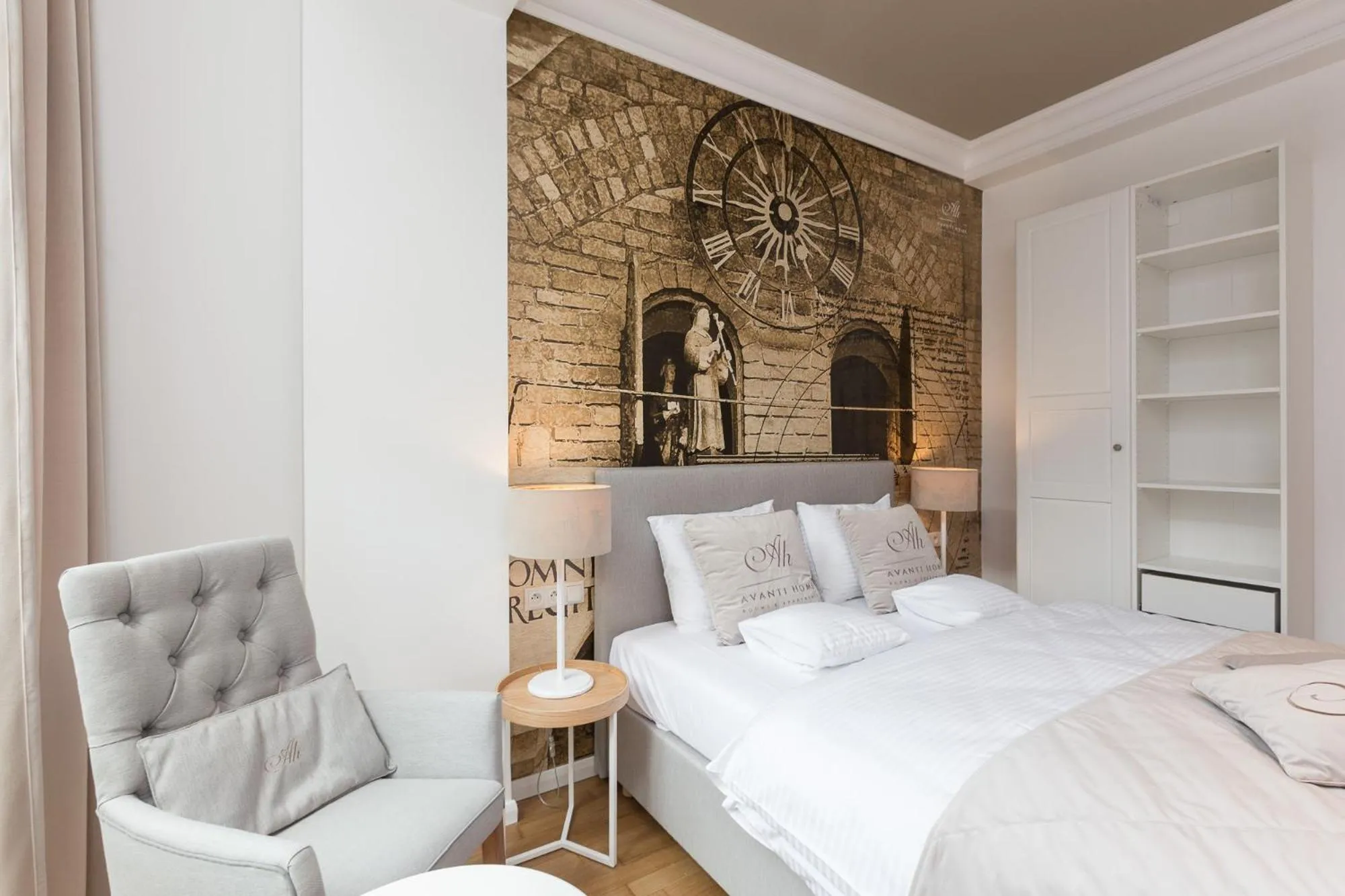 Photo of the whole room, Bed in AVANTI Home