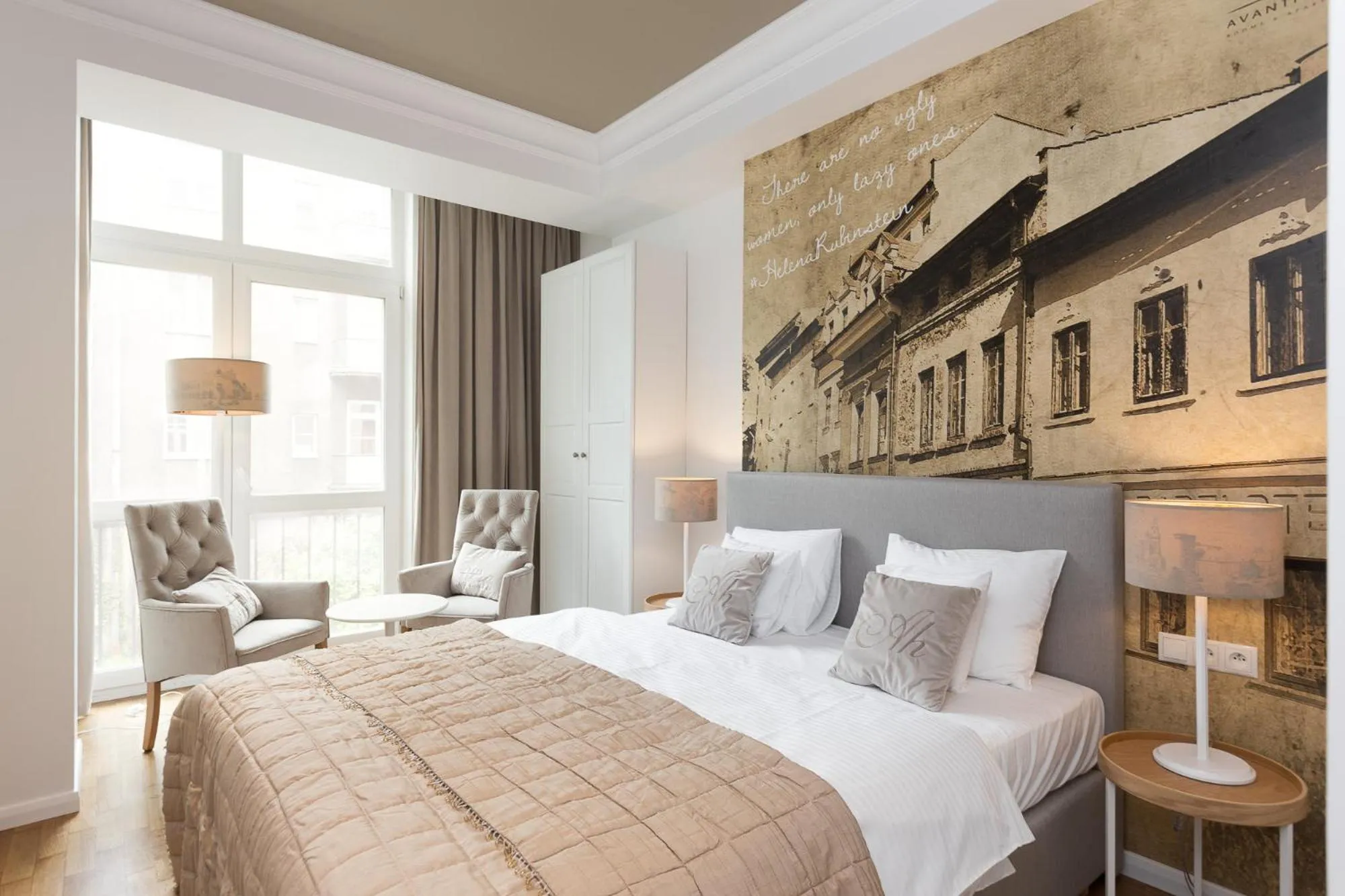 Photo of the whole room, Bed in AVANTI Home