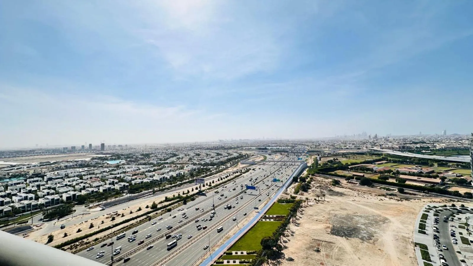 Natural landscape in Upscale Studio Apartment Burj View with Balcony Free Parking by Belvilla