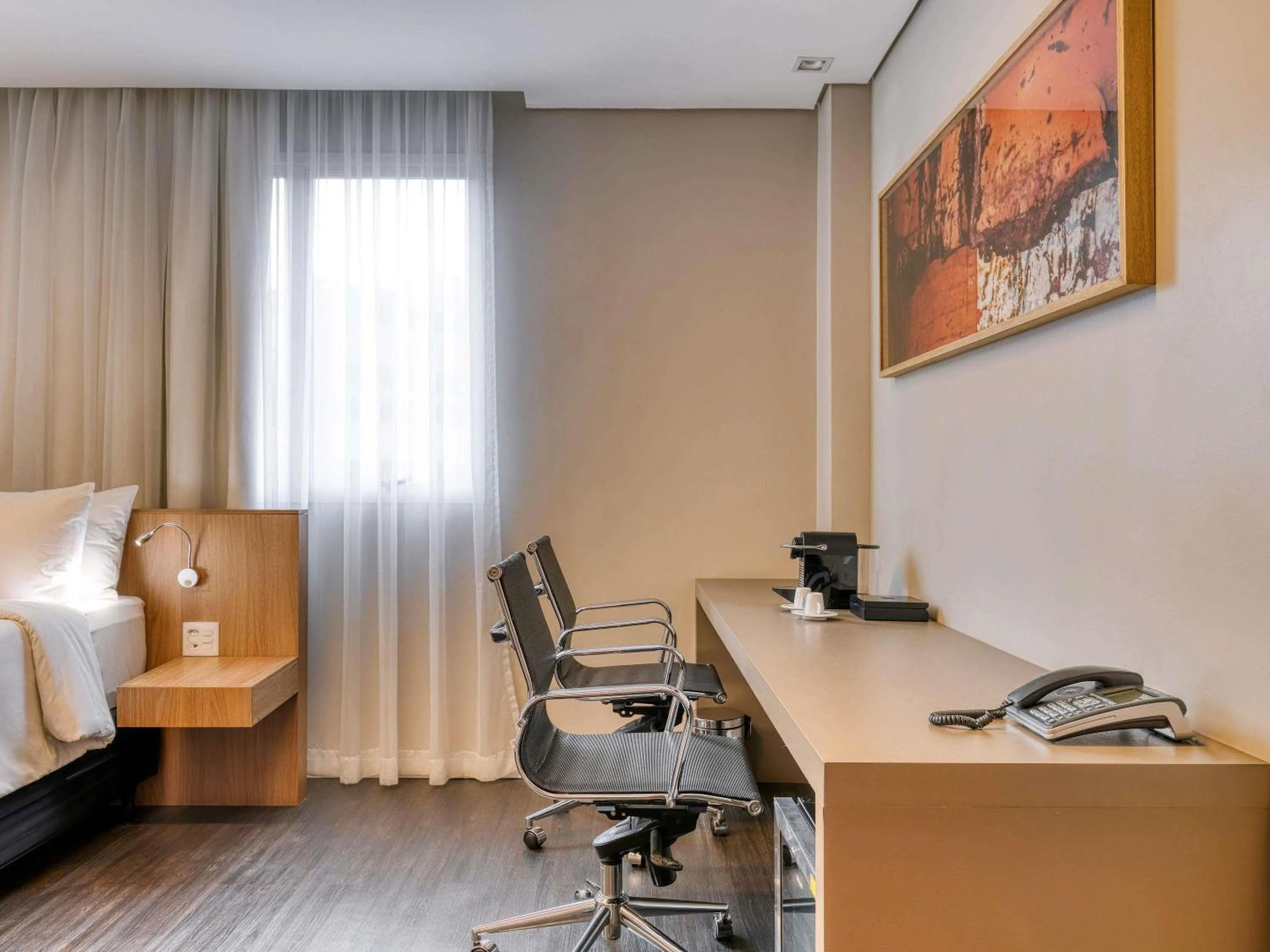 Bedroom, Bed in Mercure Belo Horizonte Vila da Serra