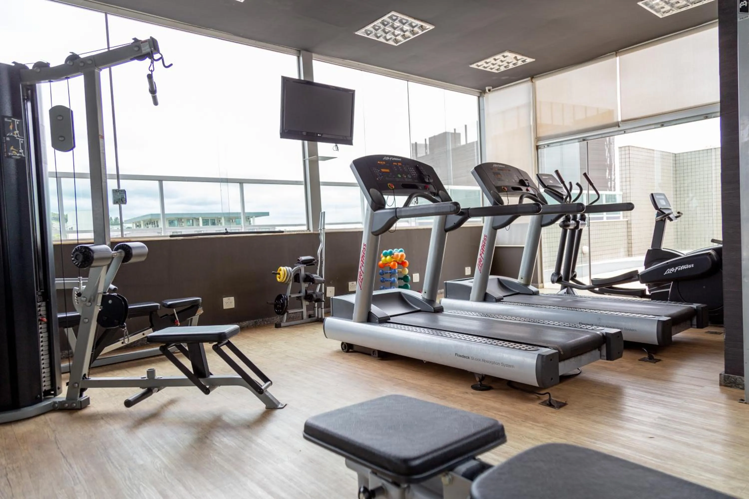 Fitness centre/facilities in Mercure Belo Horizonte Vila da Serra