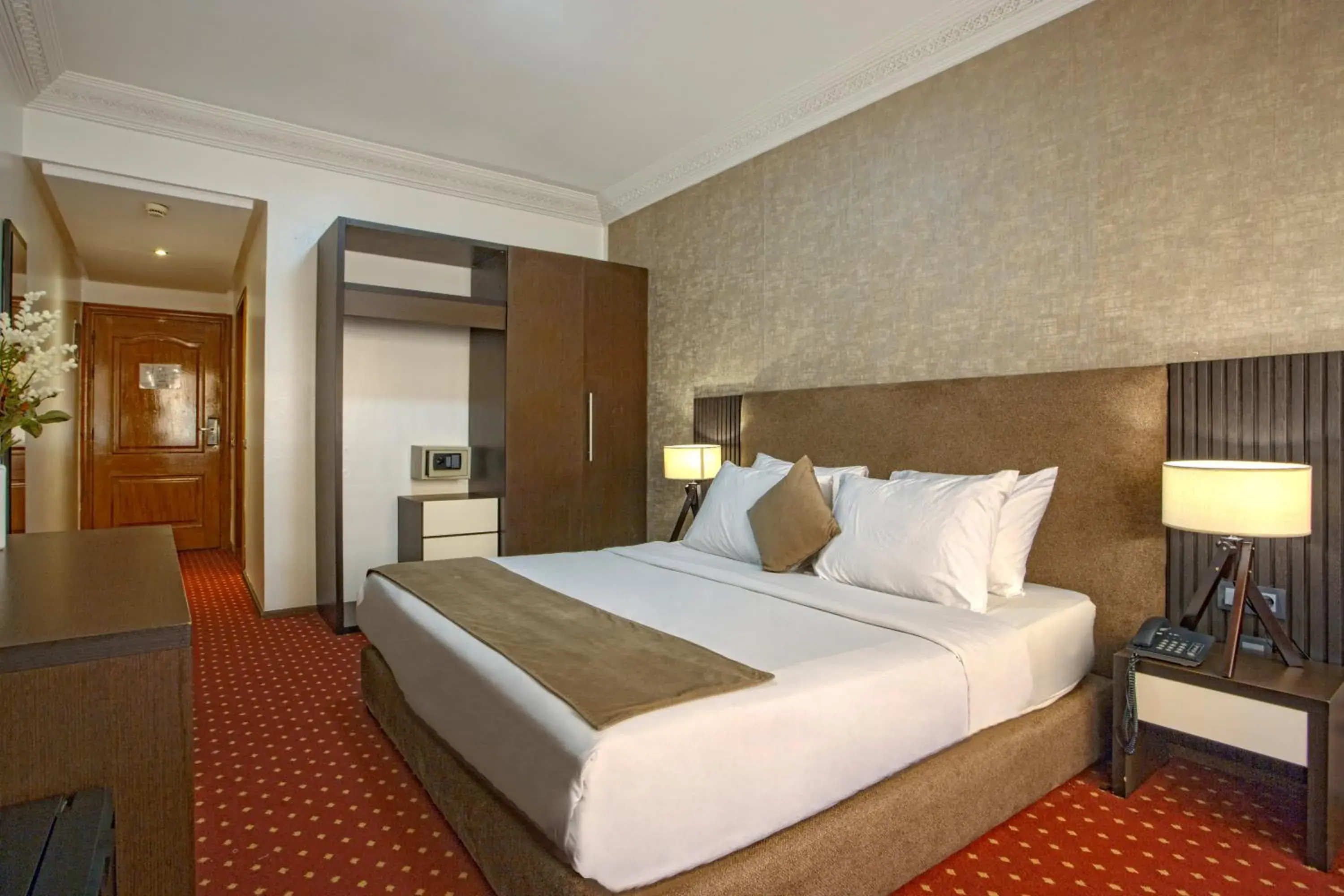 Bed in Yaad City Hotel Bed in Yaad City Hotel