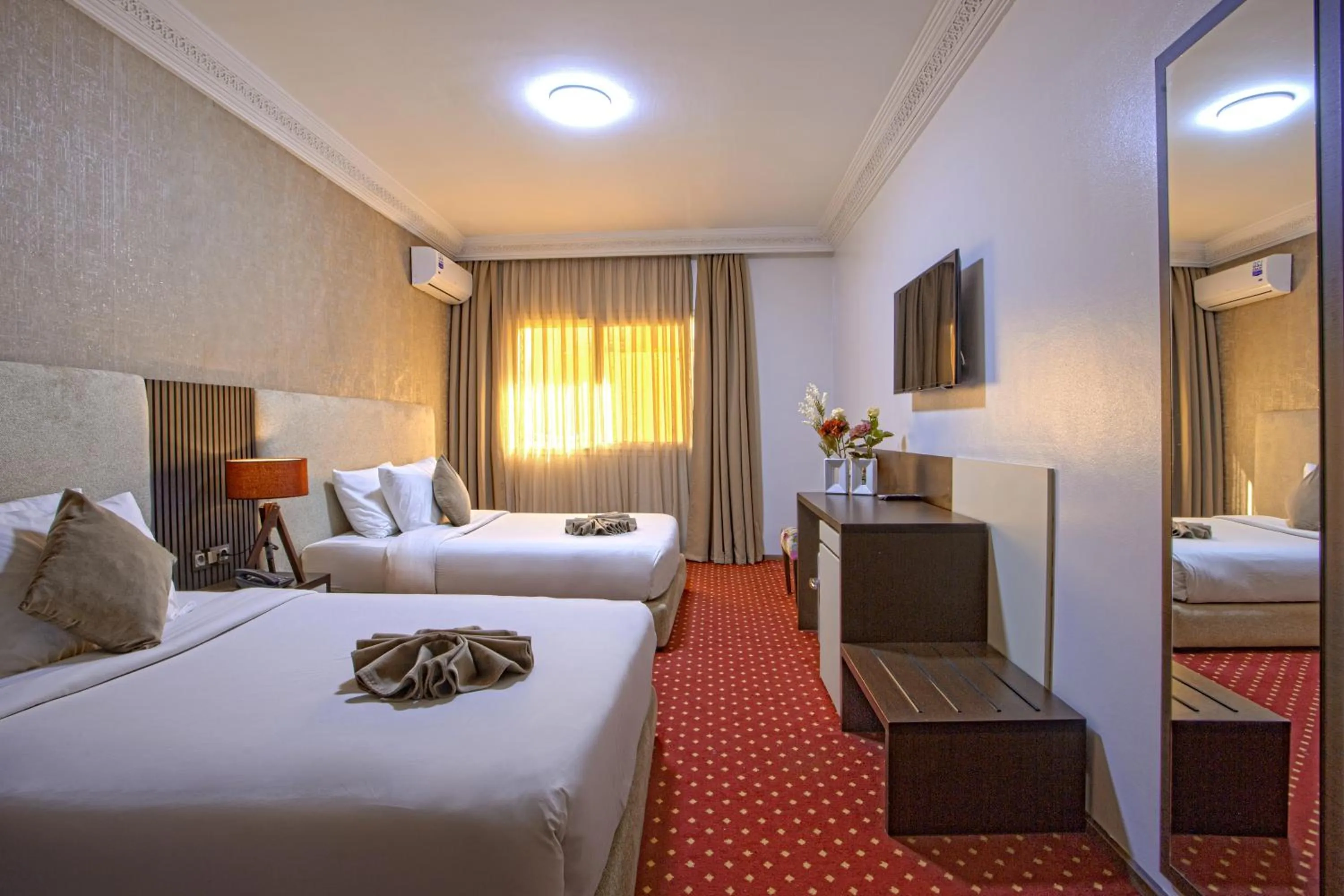 Bed in Yaad City Hotel