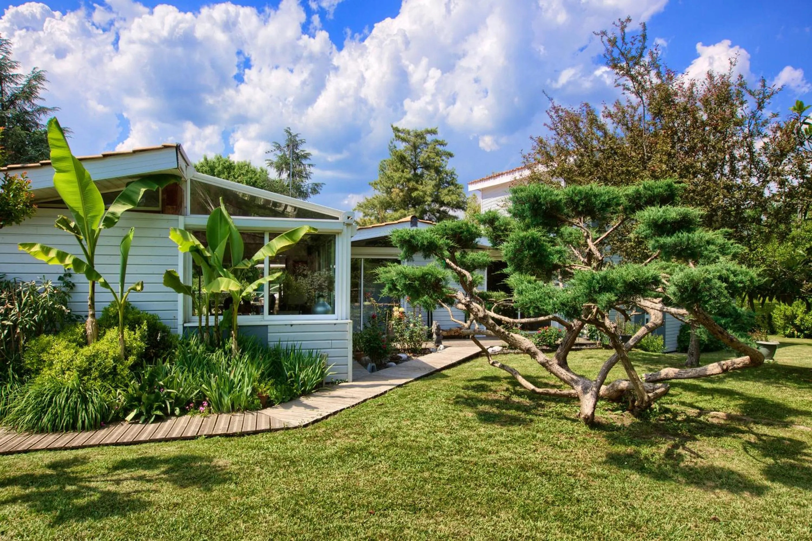 Garden in B&B La Closerie 33