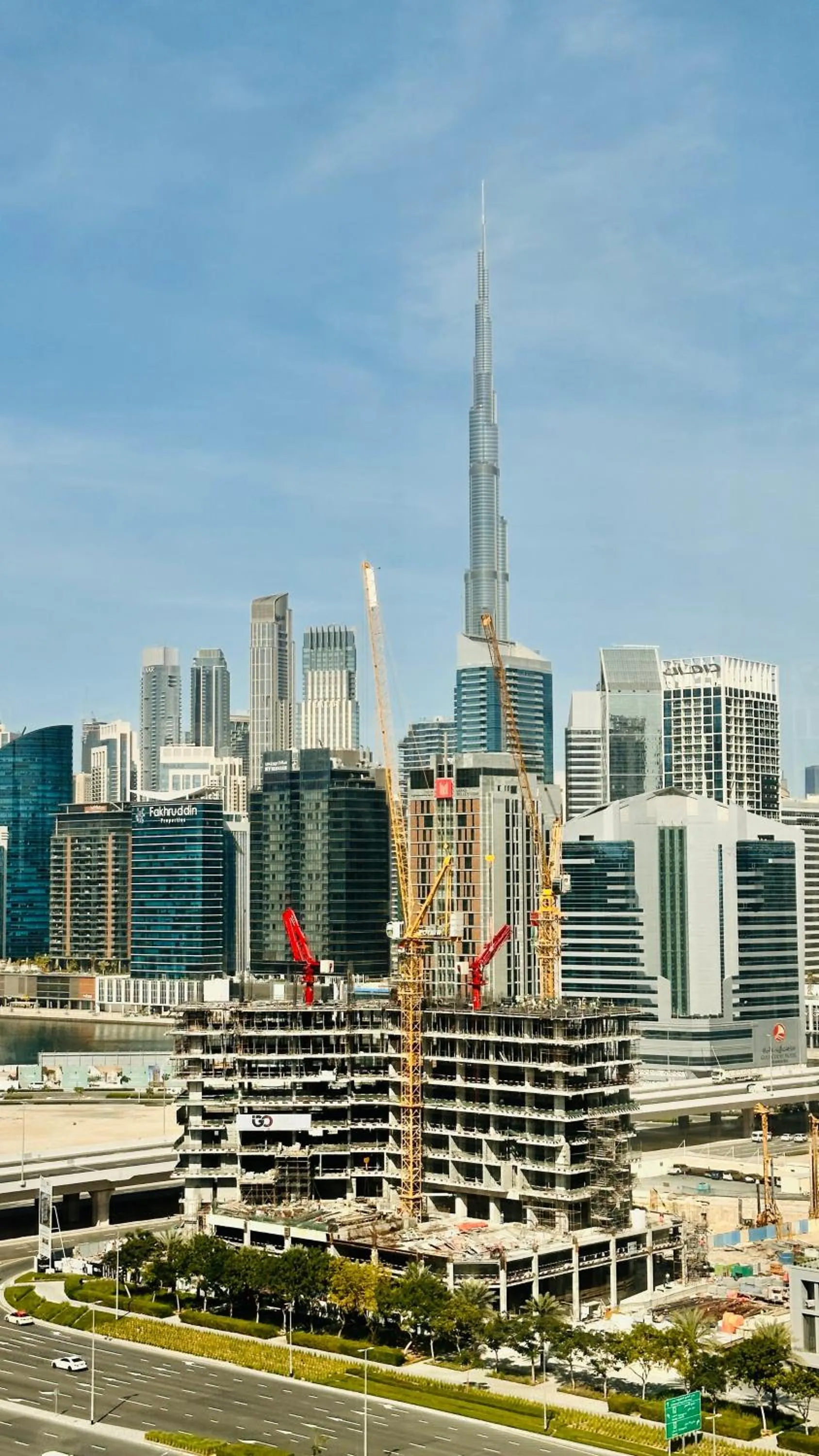 Facade/entrance in Spacious Studio Apartment Canal View Business Bay by Belvilla