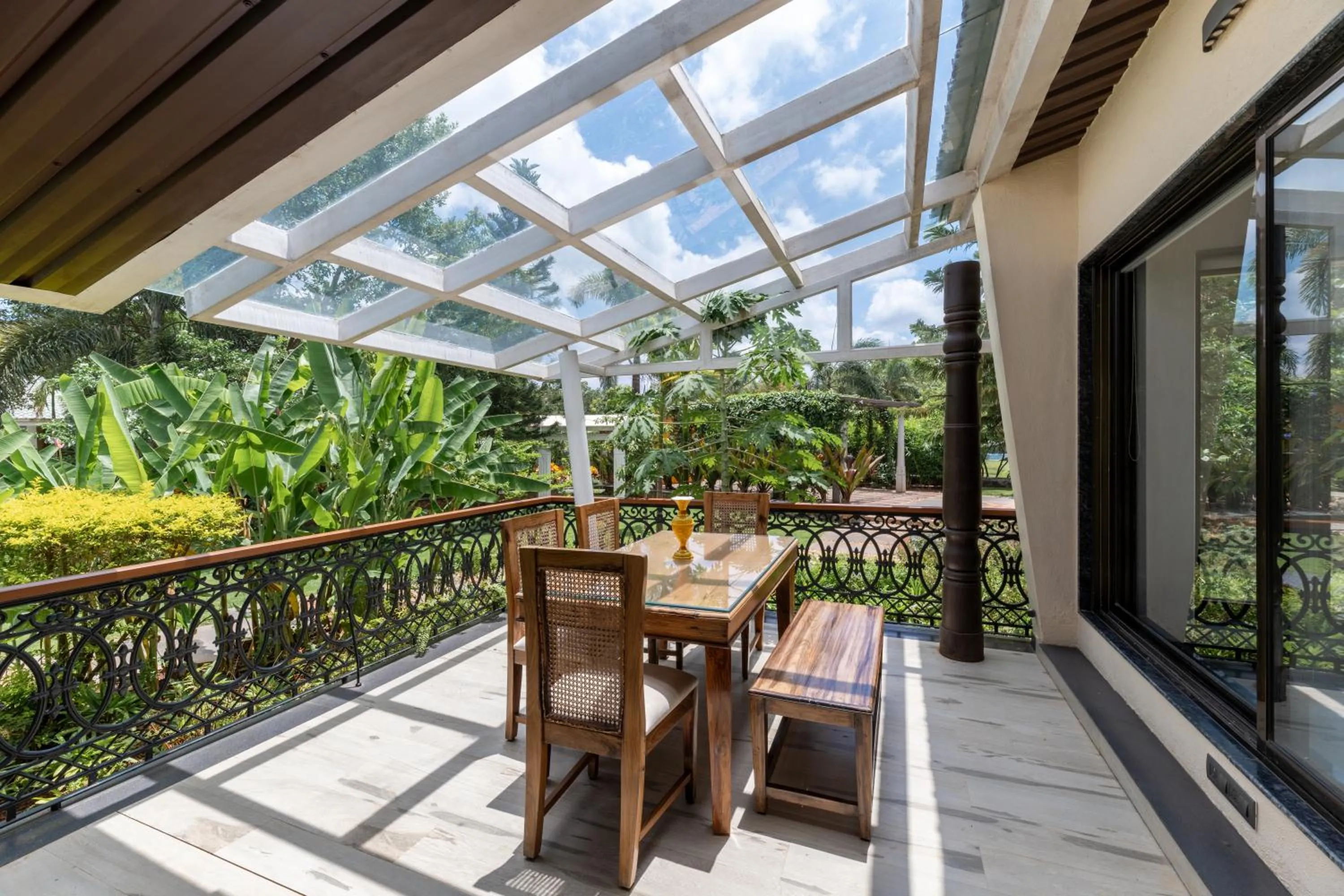 Patio in Energise Soul Retreat By ELIVAAS, Trimbakeshwar Nashik