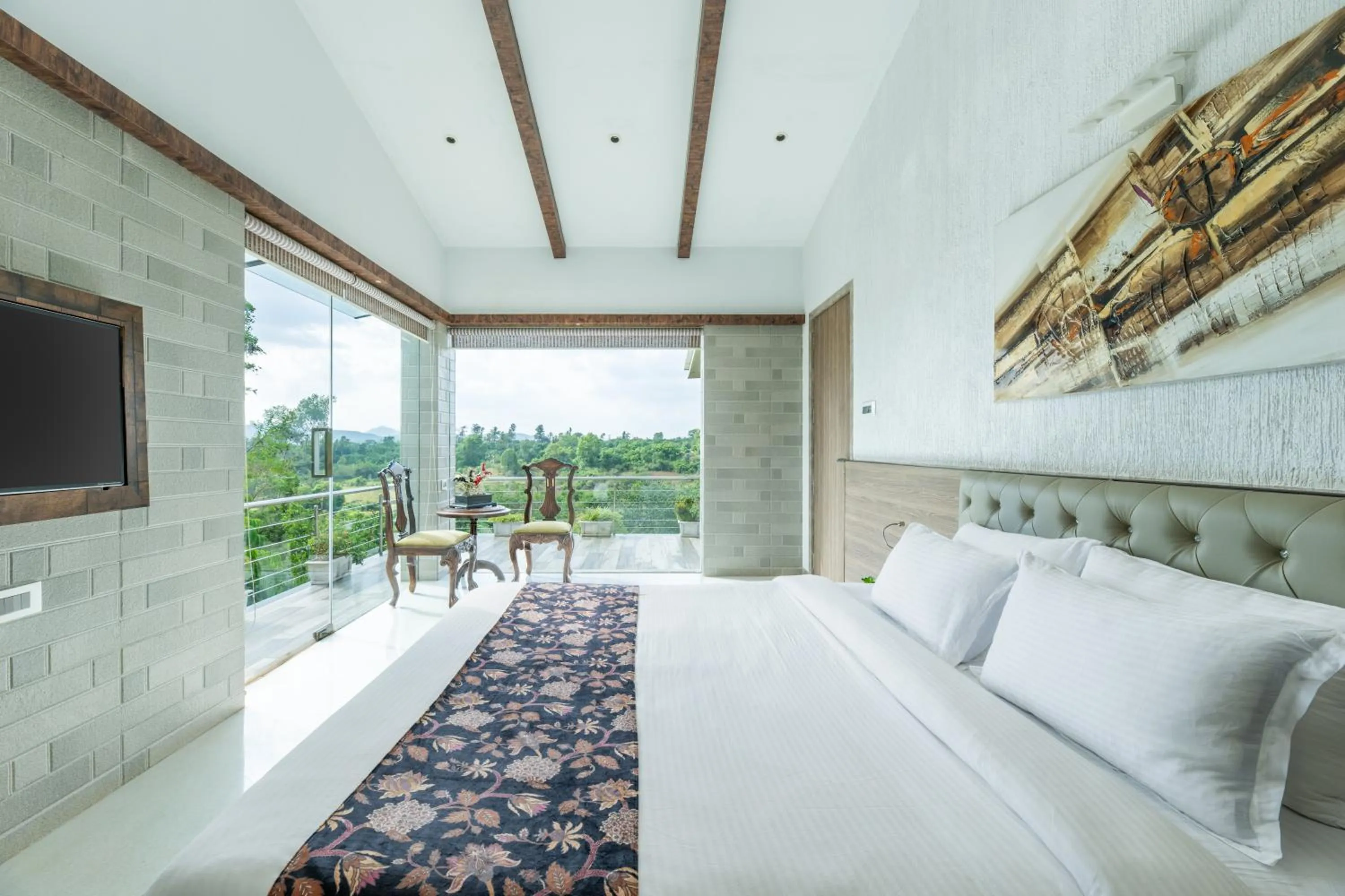 Bed in Energise Soul Retreat By ELIVAAS, Trimbakeshwar Nashik