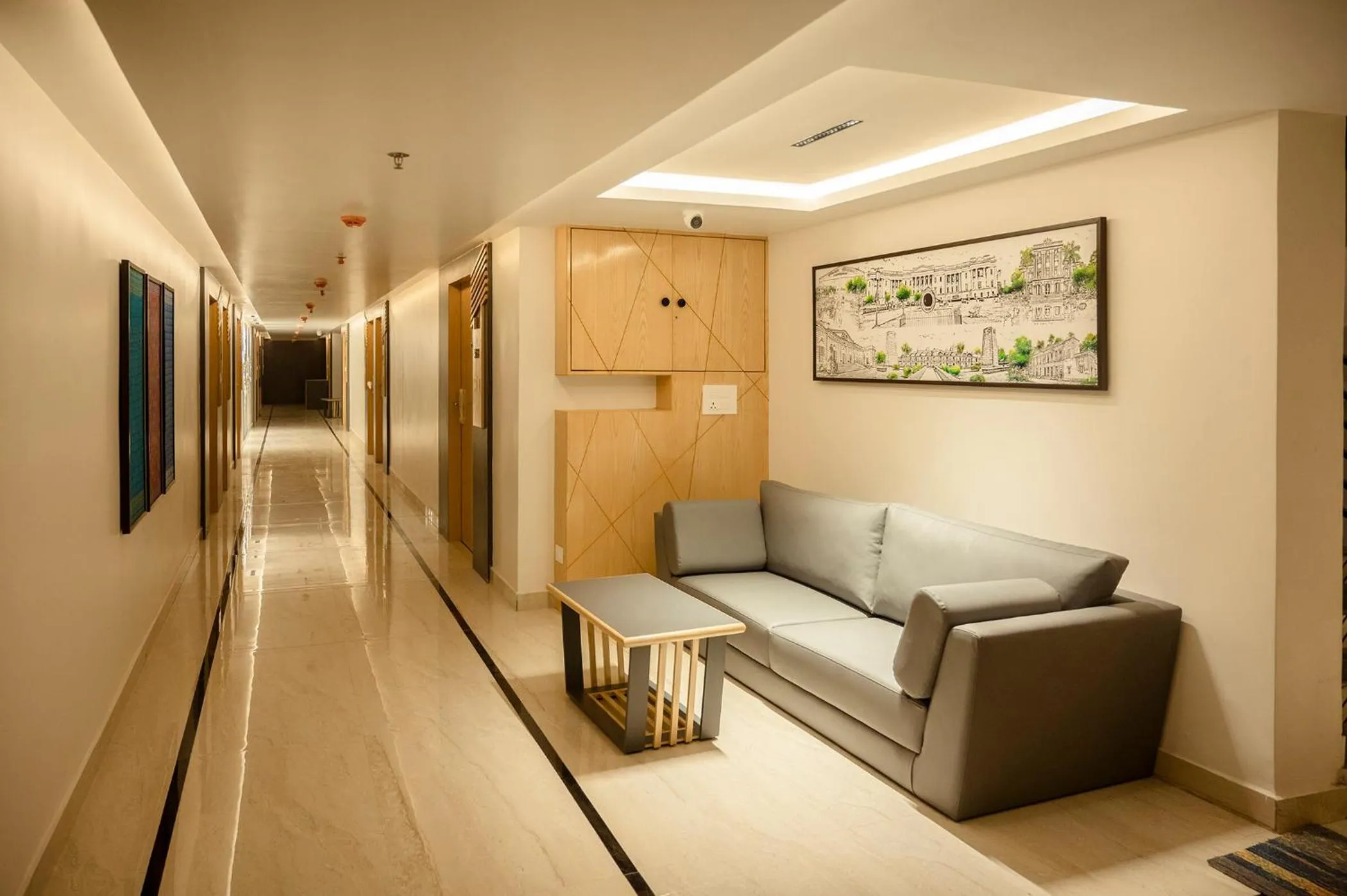 Seating area in HOTEL LAKE VIEW