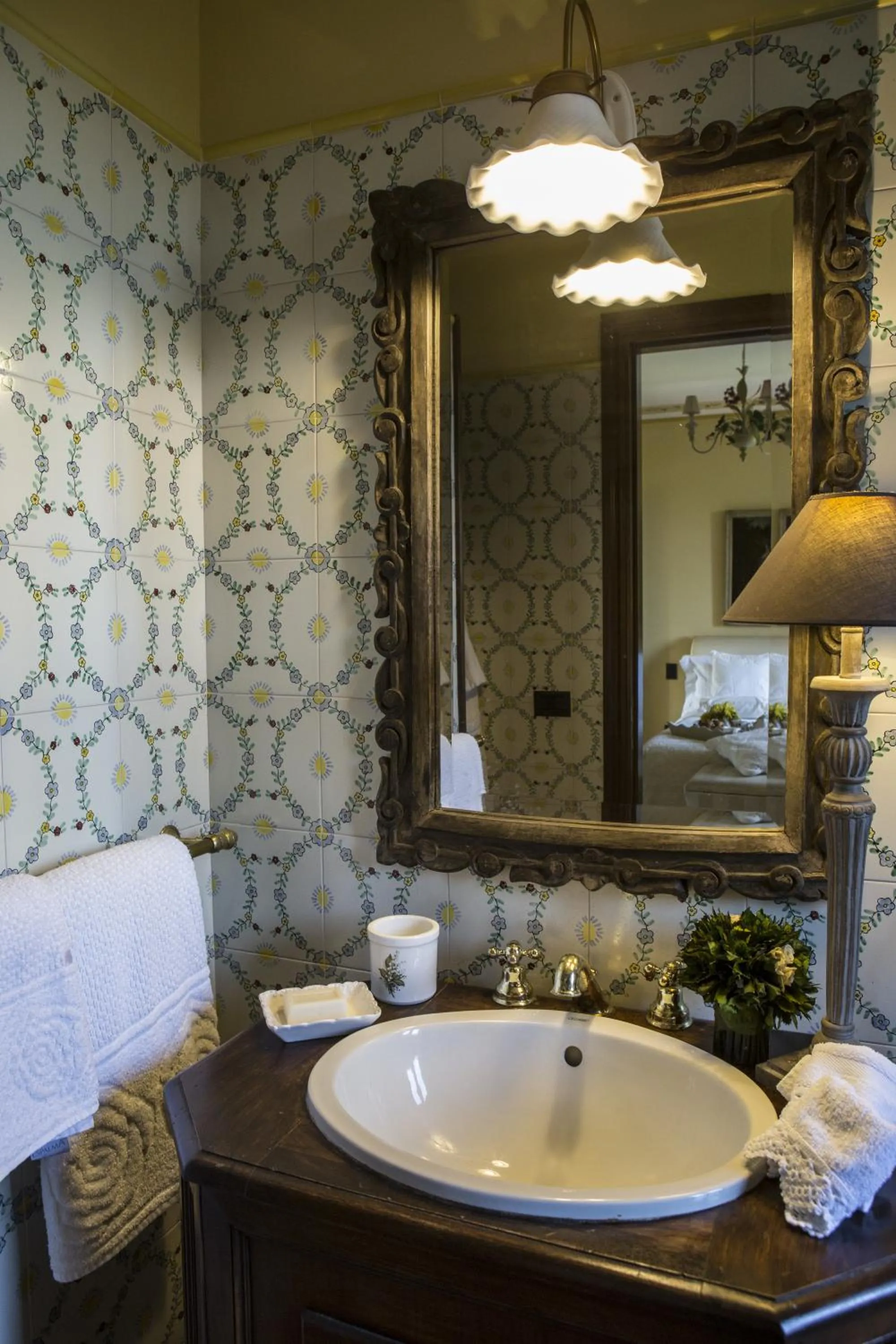 Bathroom in Monterosato Country House