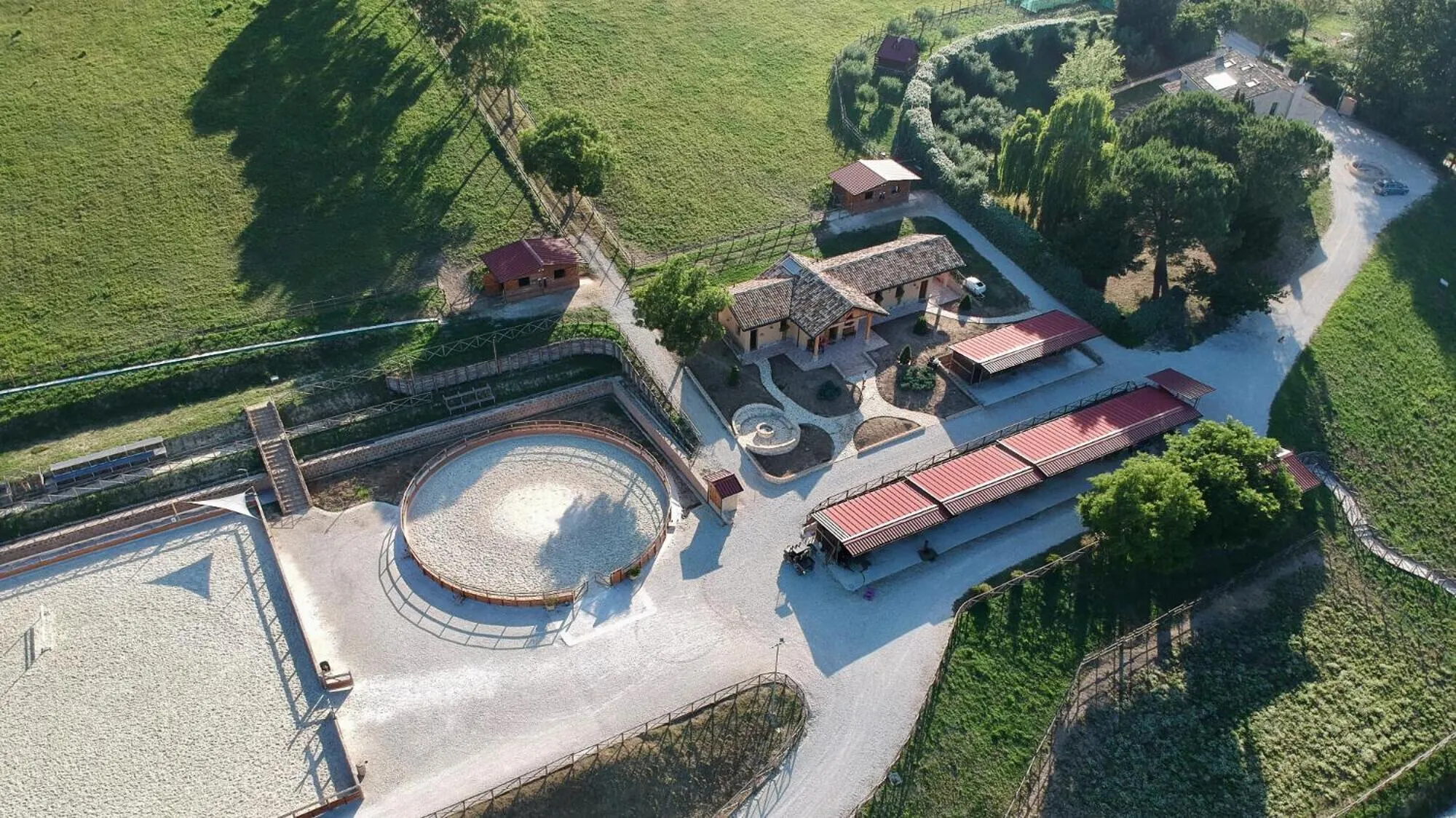 Bird's eye view in Monterosato Country House