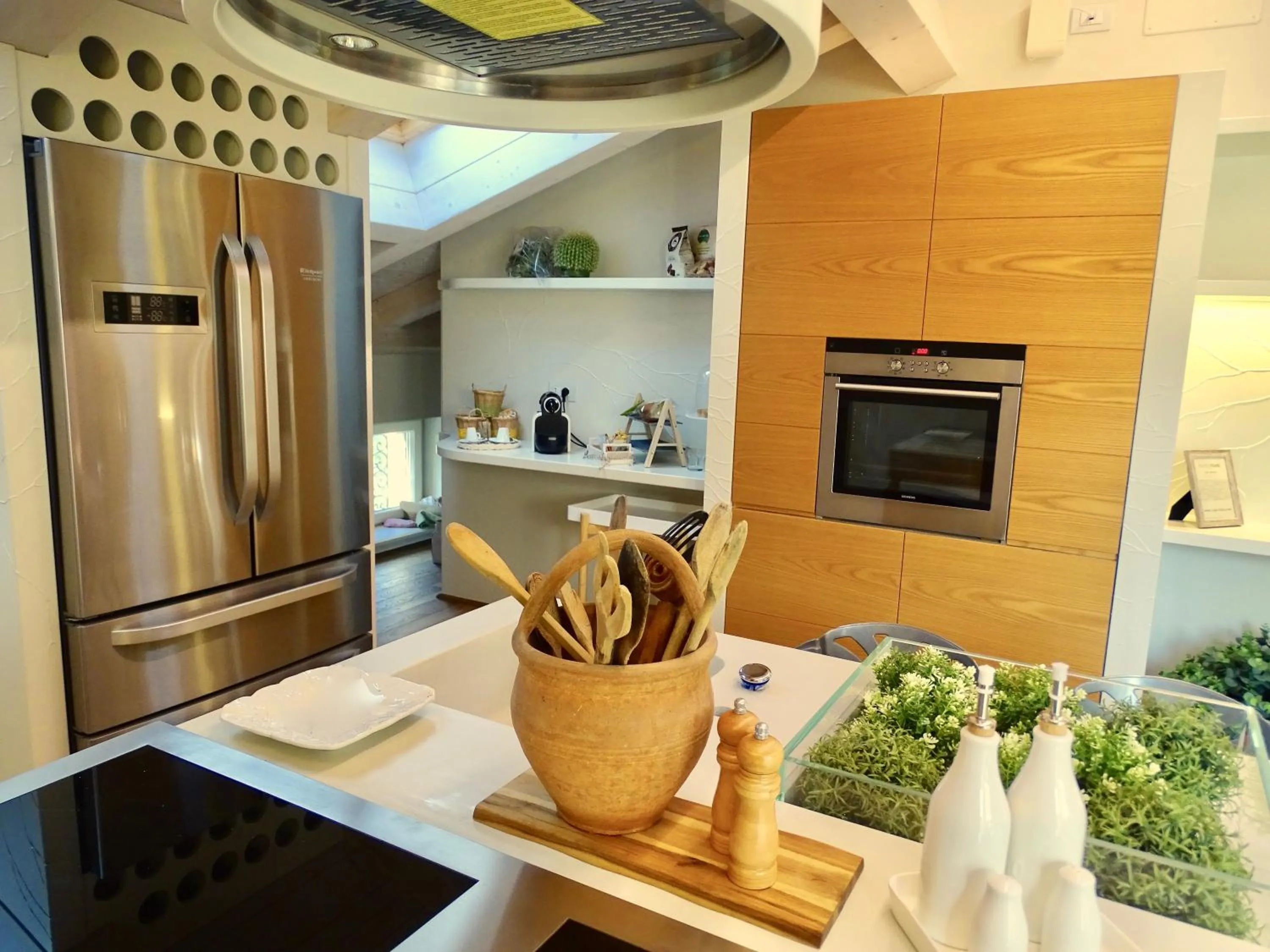 Kitchen or kitchenette in Monterosato Country House
