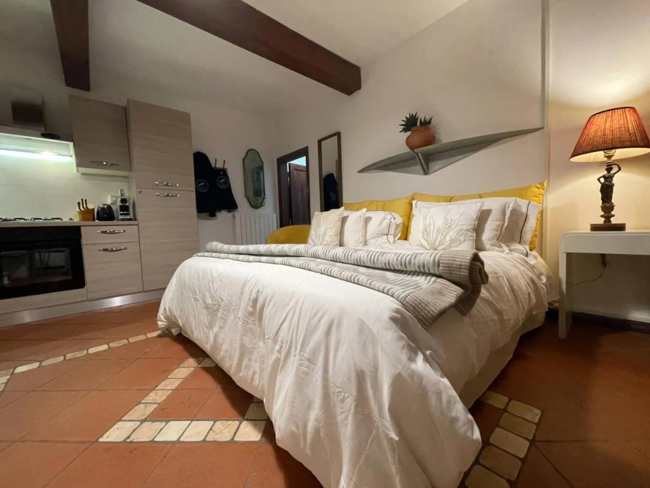 Kitchen or kitchenette in Monterosato Country House