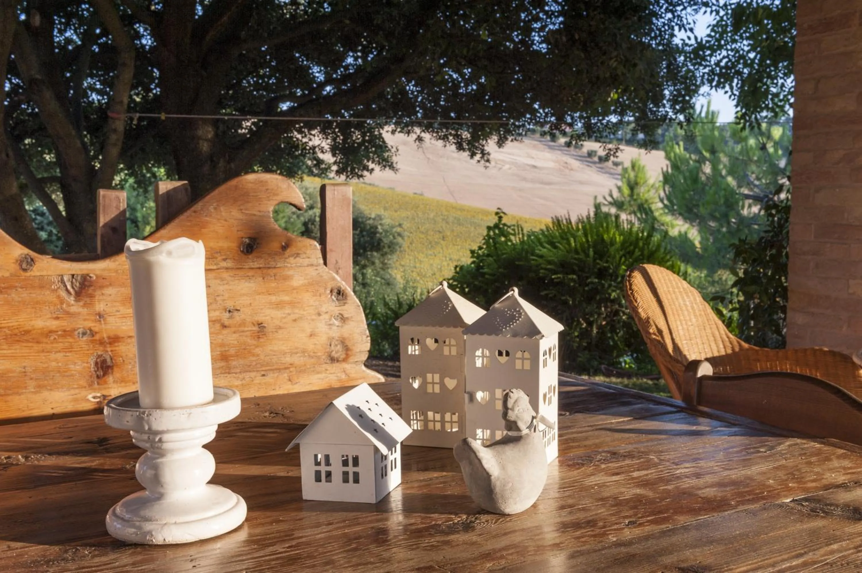 Decorative detail in Monterosato Country House