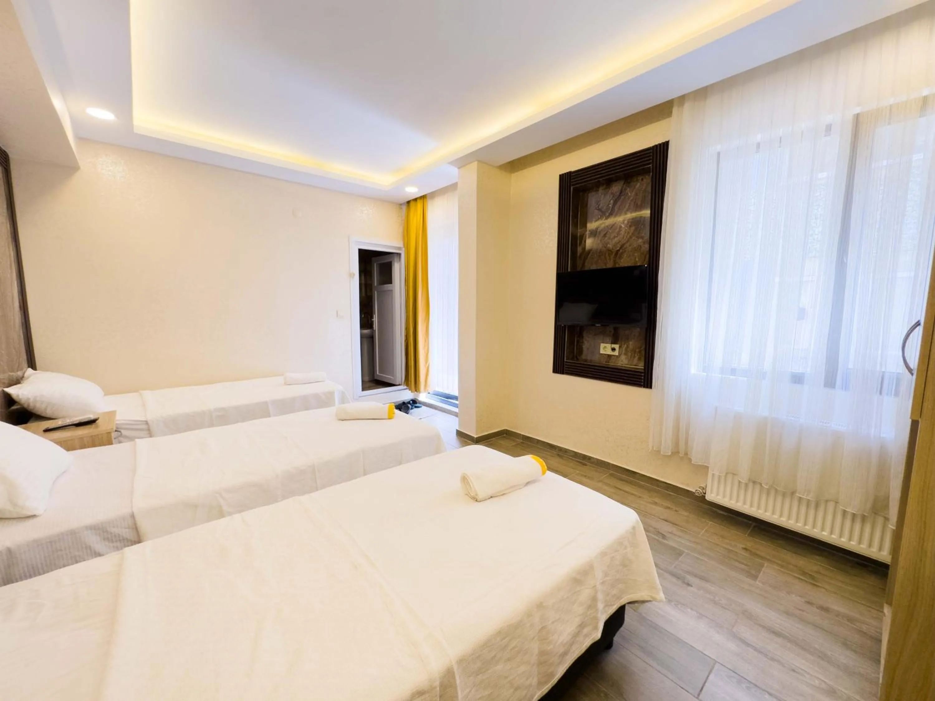 Bed in Öz Dünya Hotel