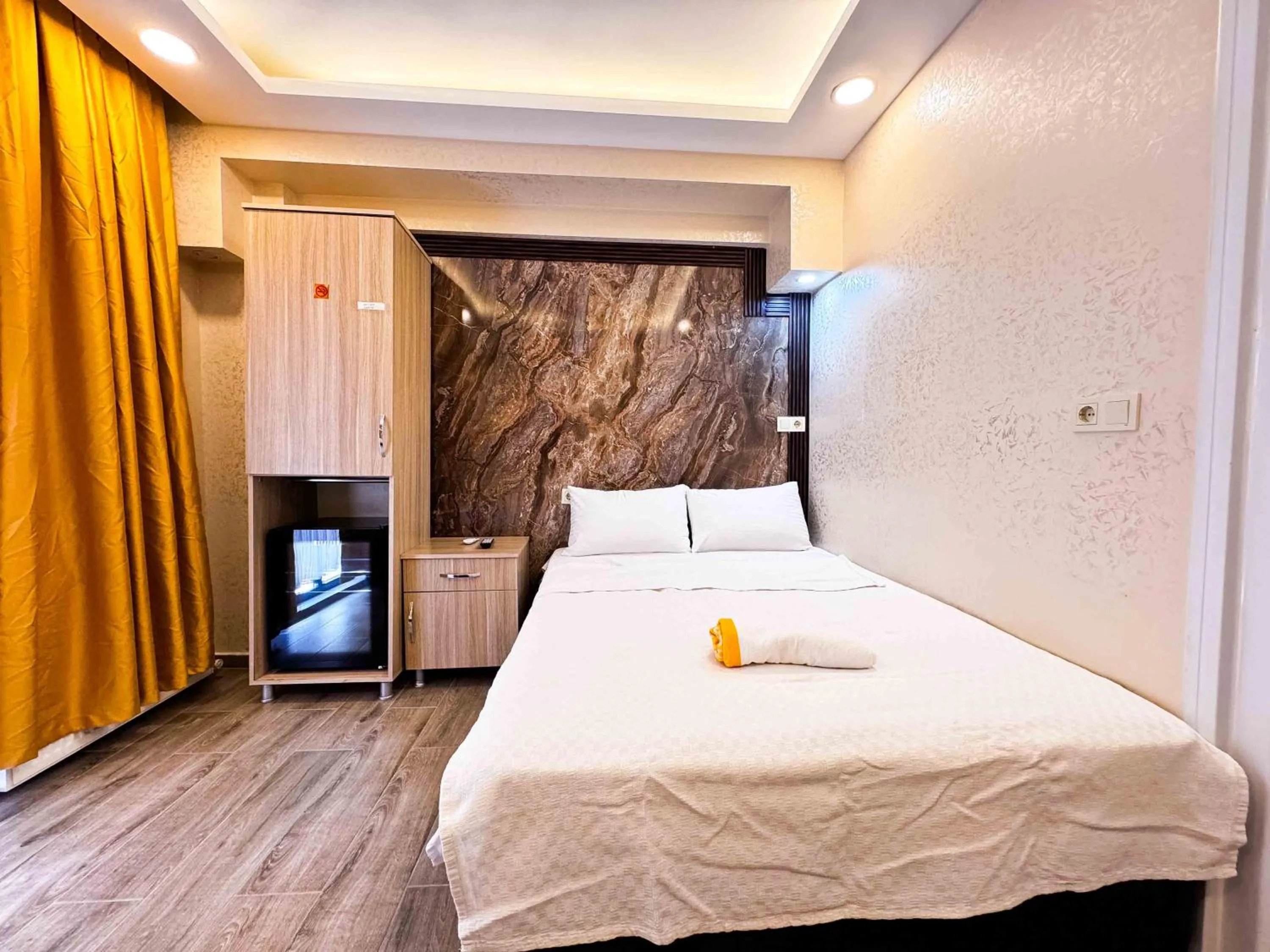 Bed in Öz Dünya Hotel