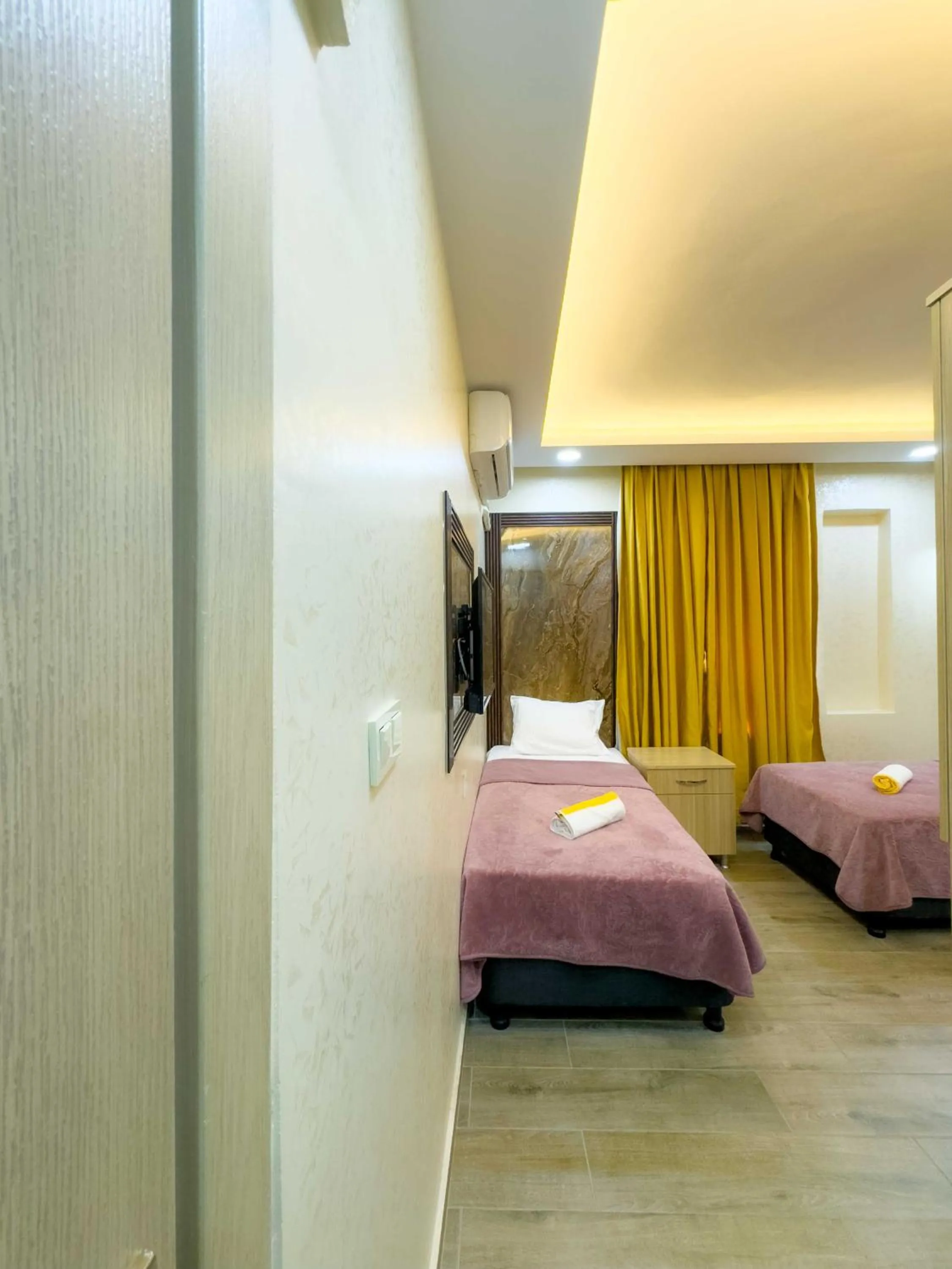 Bed in Öz Dünya Hotel