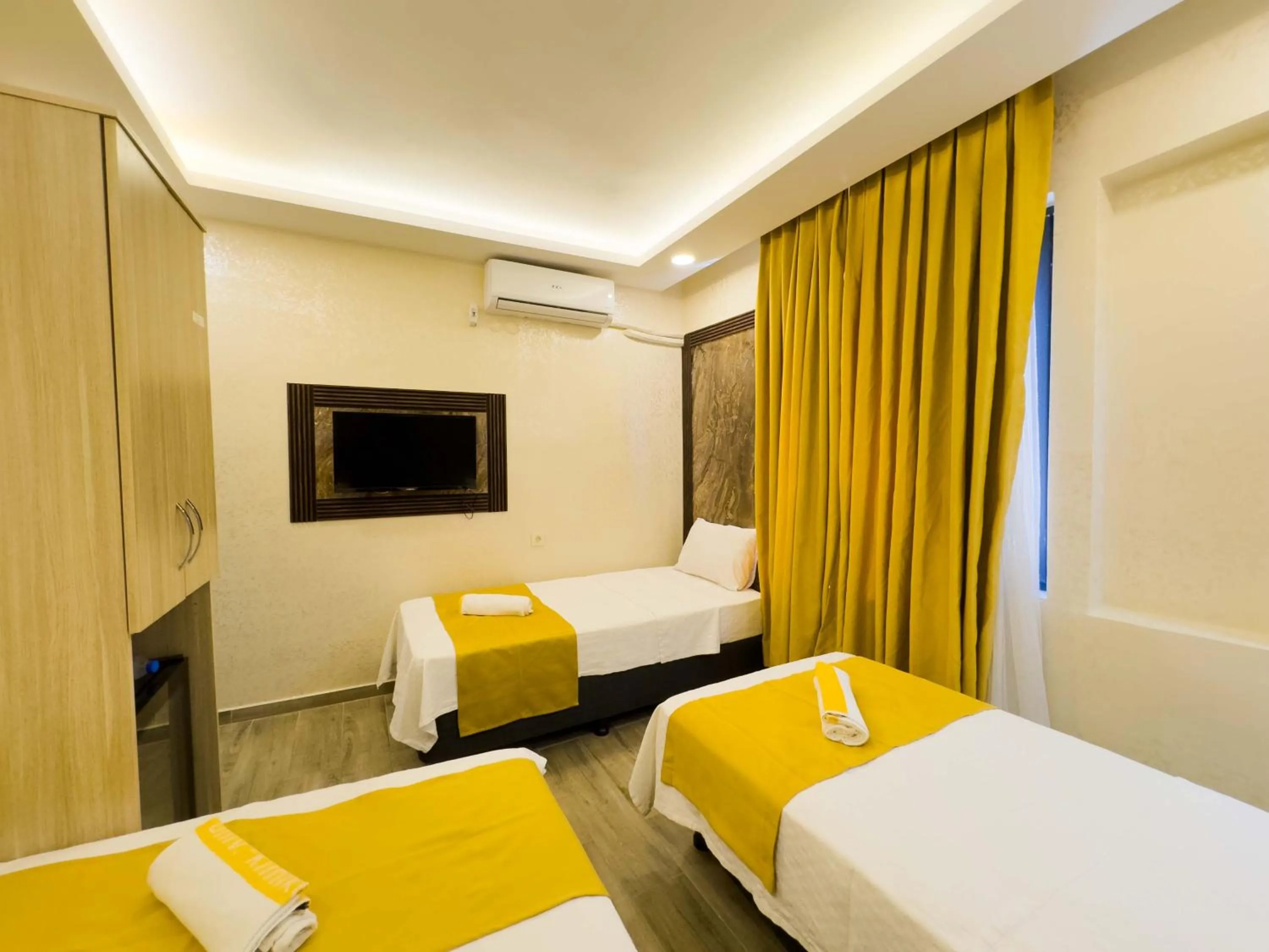 Bed in Öz Dünya Hotel