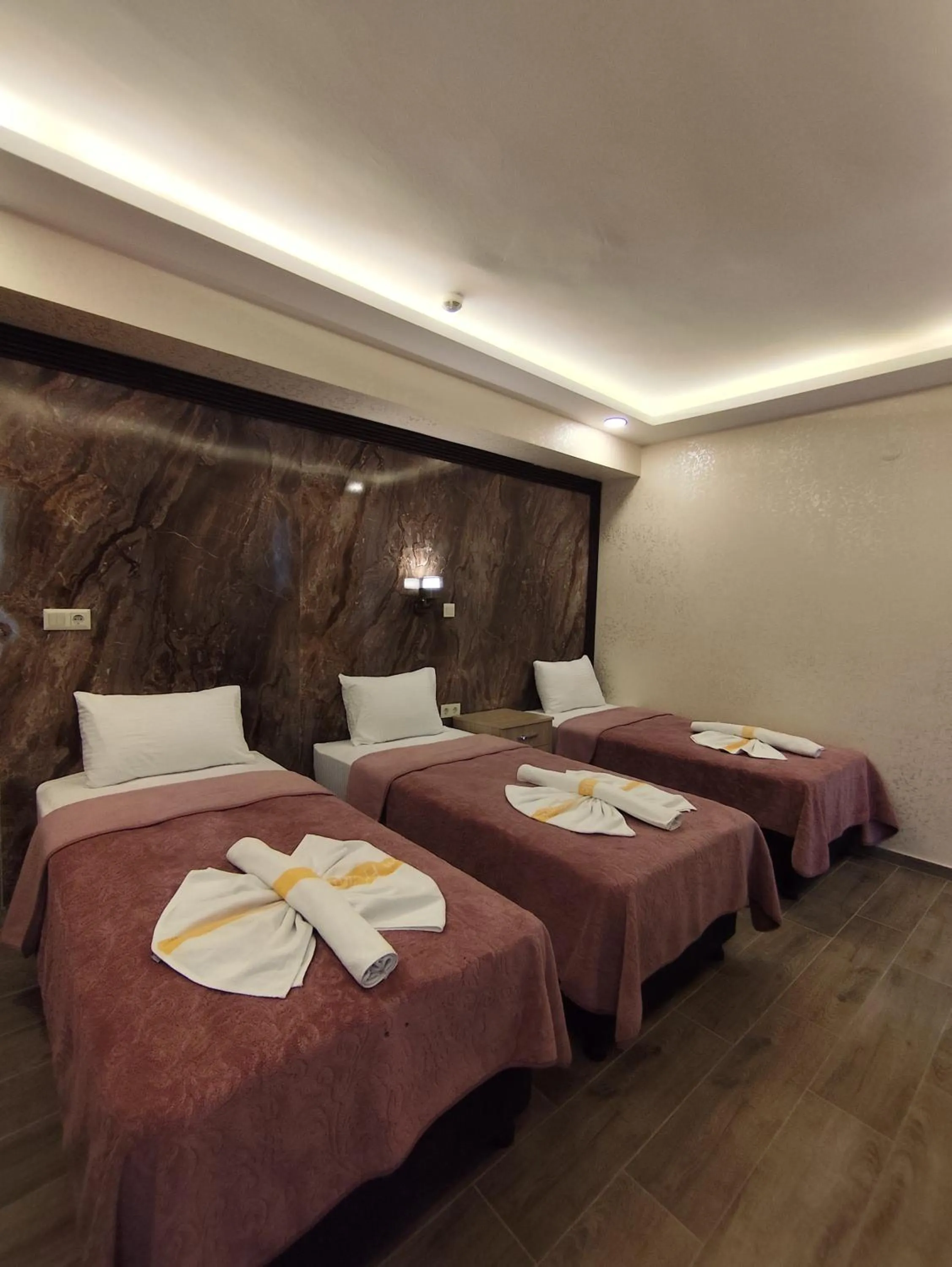 Bed in Öz Dünya Hotel