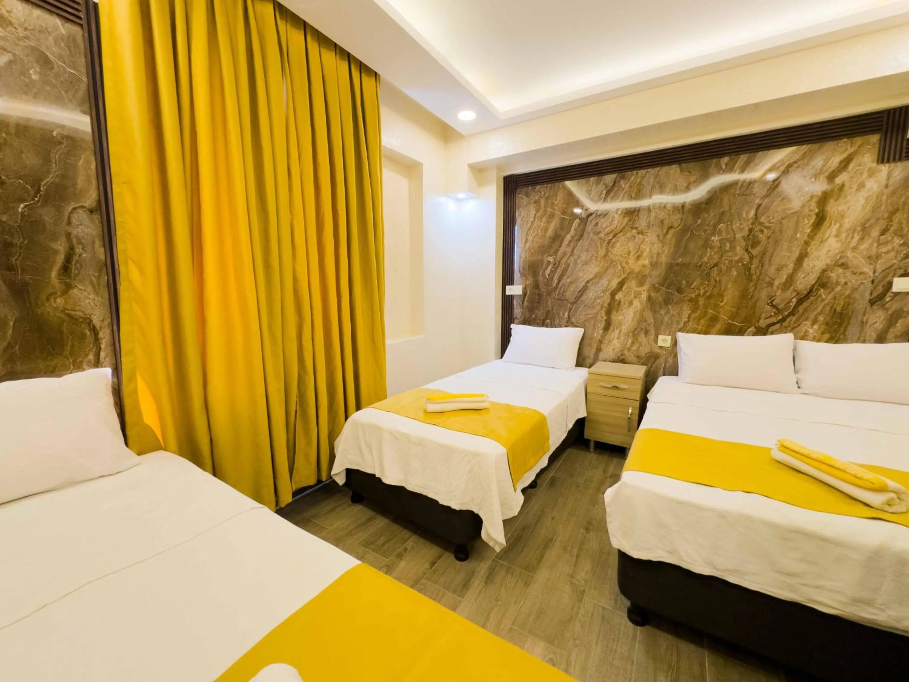 Bed in Öz Dünya Hotel