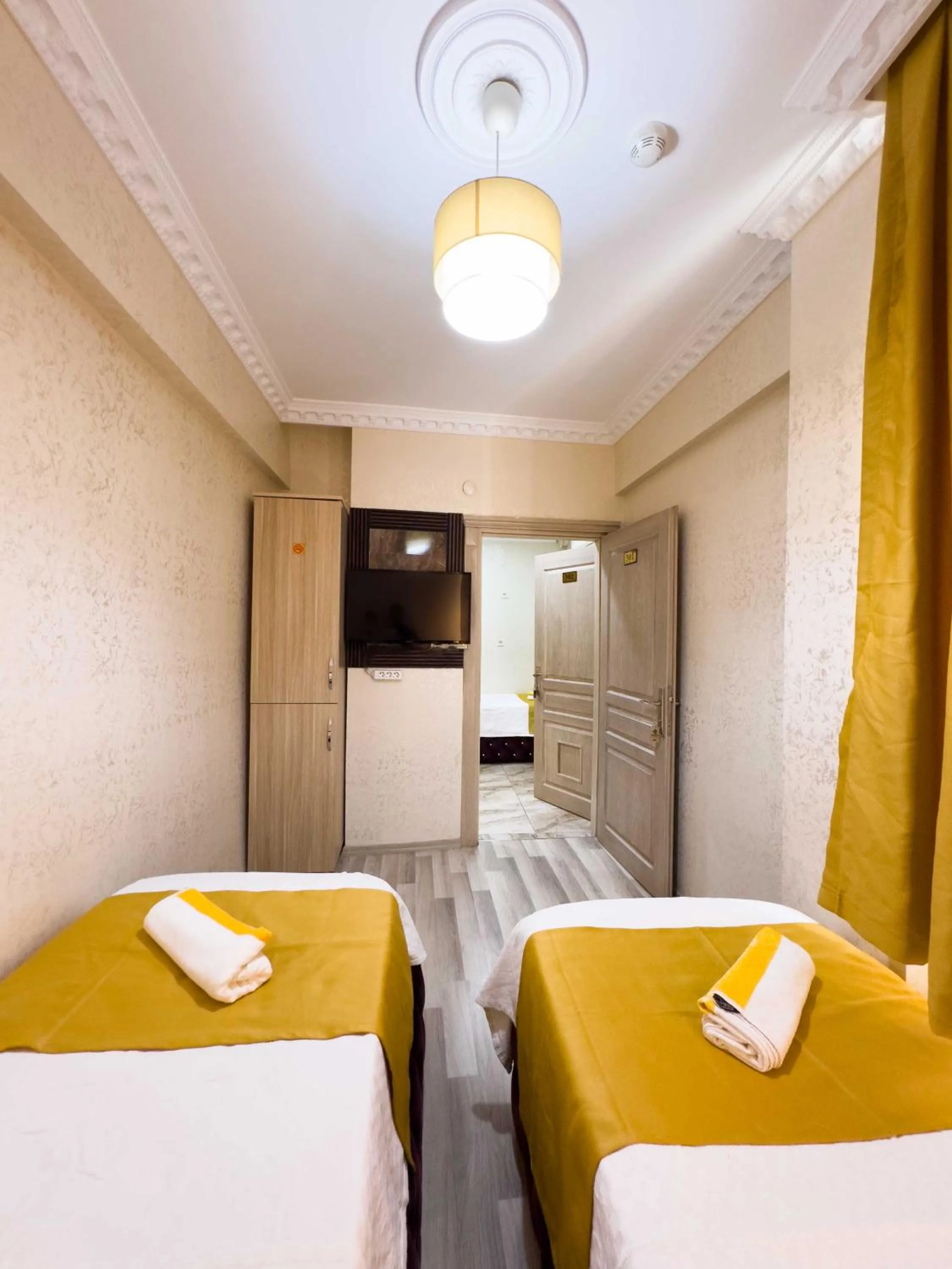 Bed in Öz Dünya Hotel