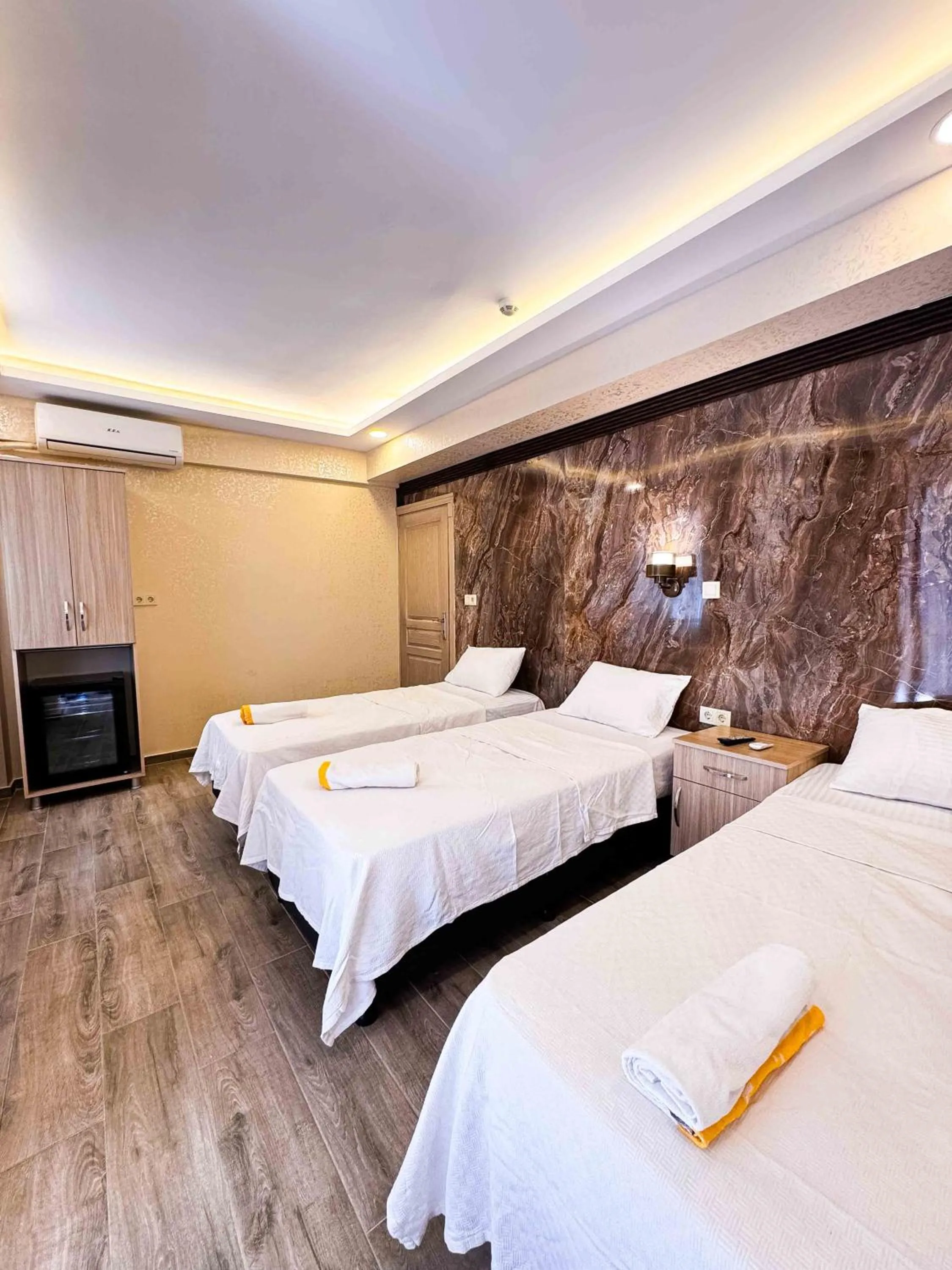 Bed in Öz Dünya Hotel