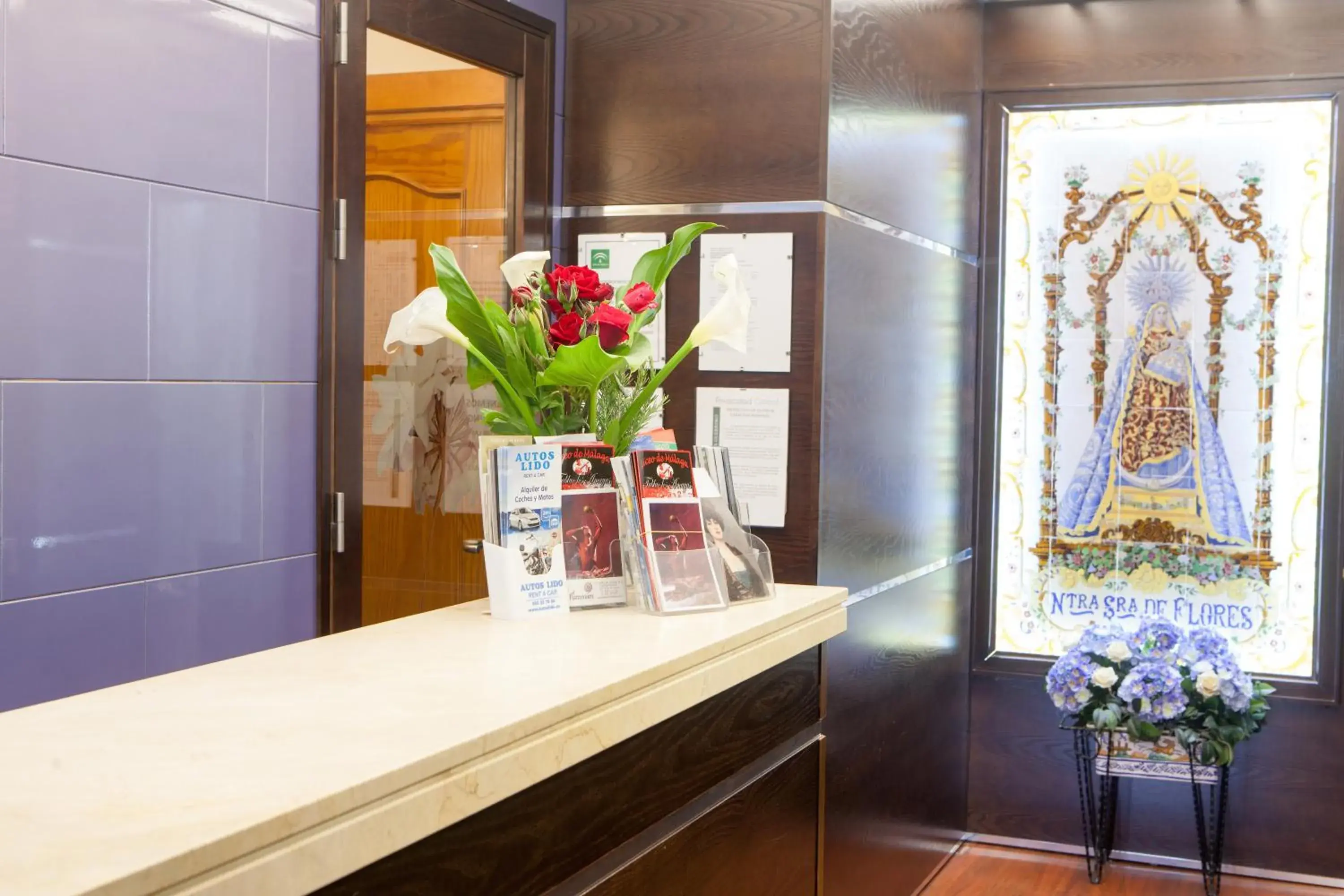 Lobby or reception in Hotel Alameda Málaga Lobby or reception in Hotel Alameda Málaga