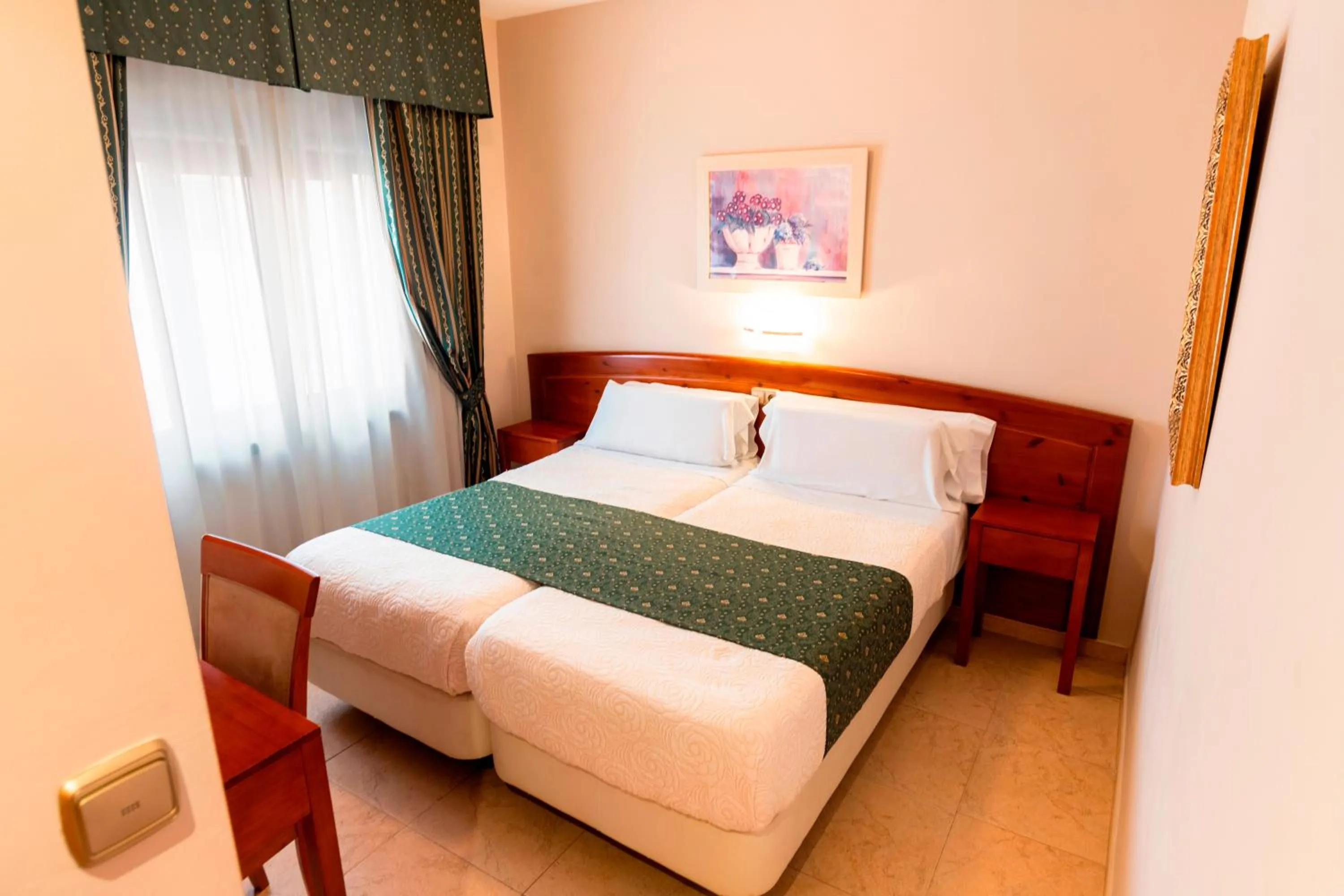 Bed in Hotel Alameda Málaga