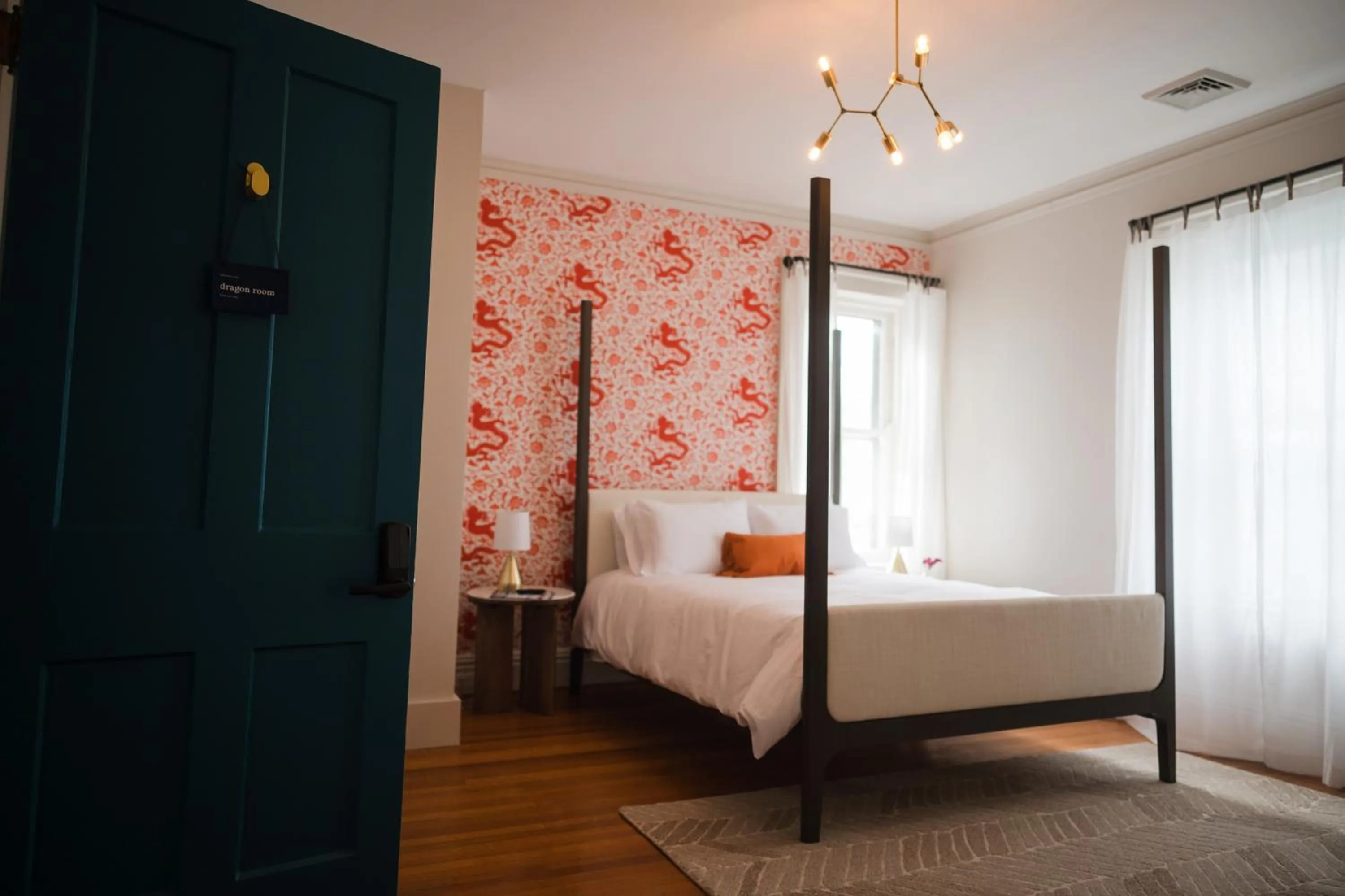 Bed in Canandaigua Guesthouse