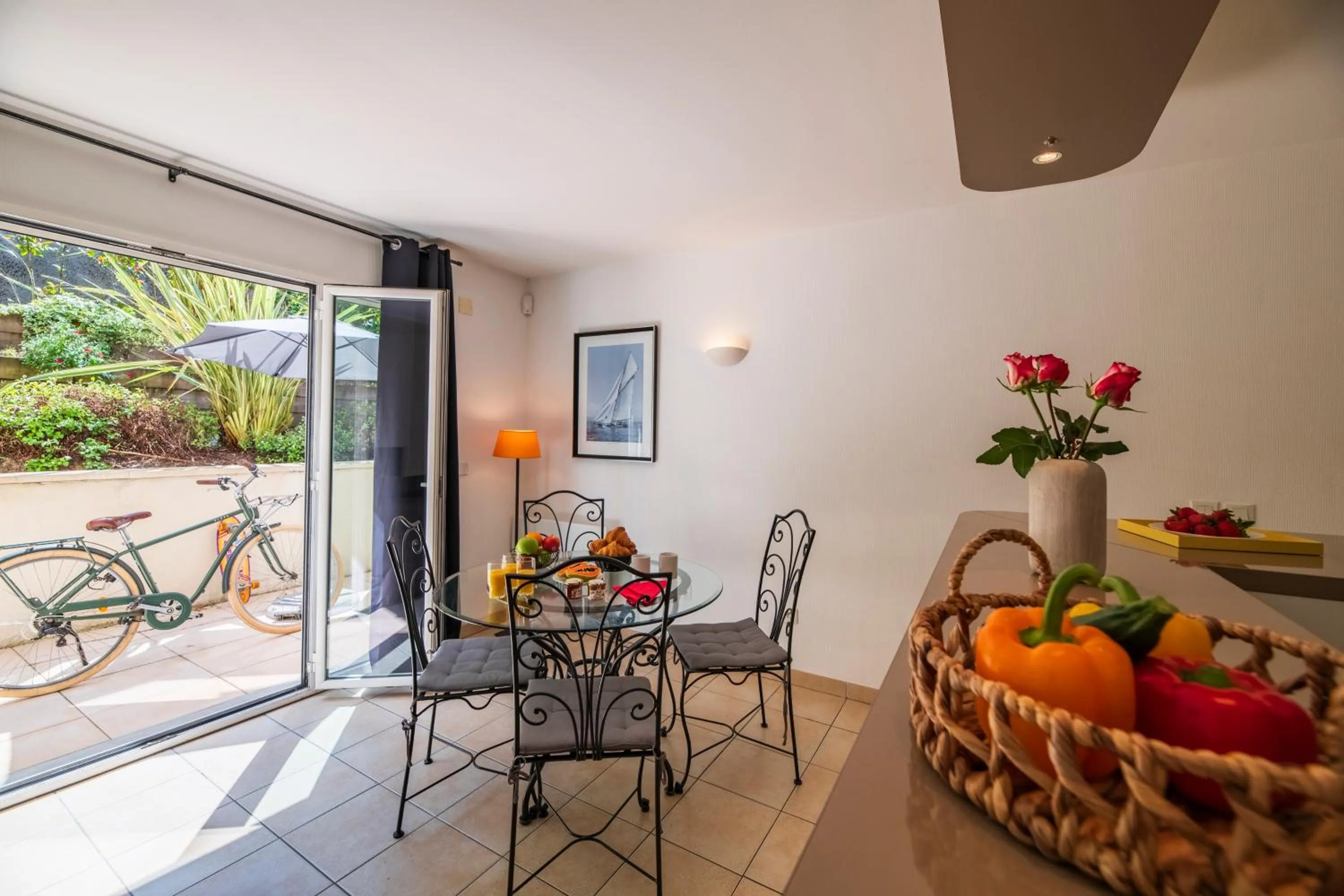 Living room in Lagrange Vacances - Résidence Jardin Mauresque