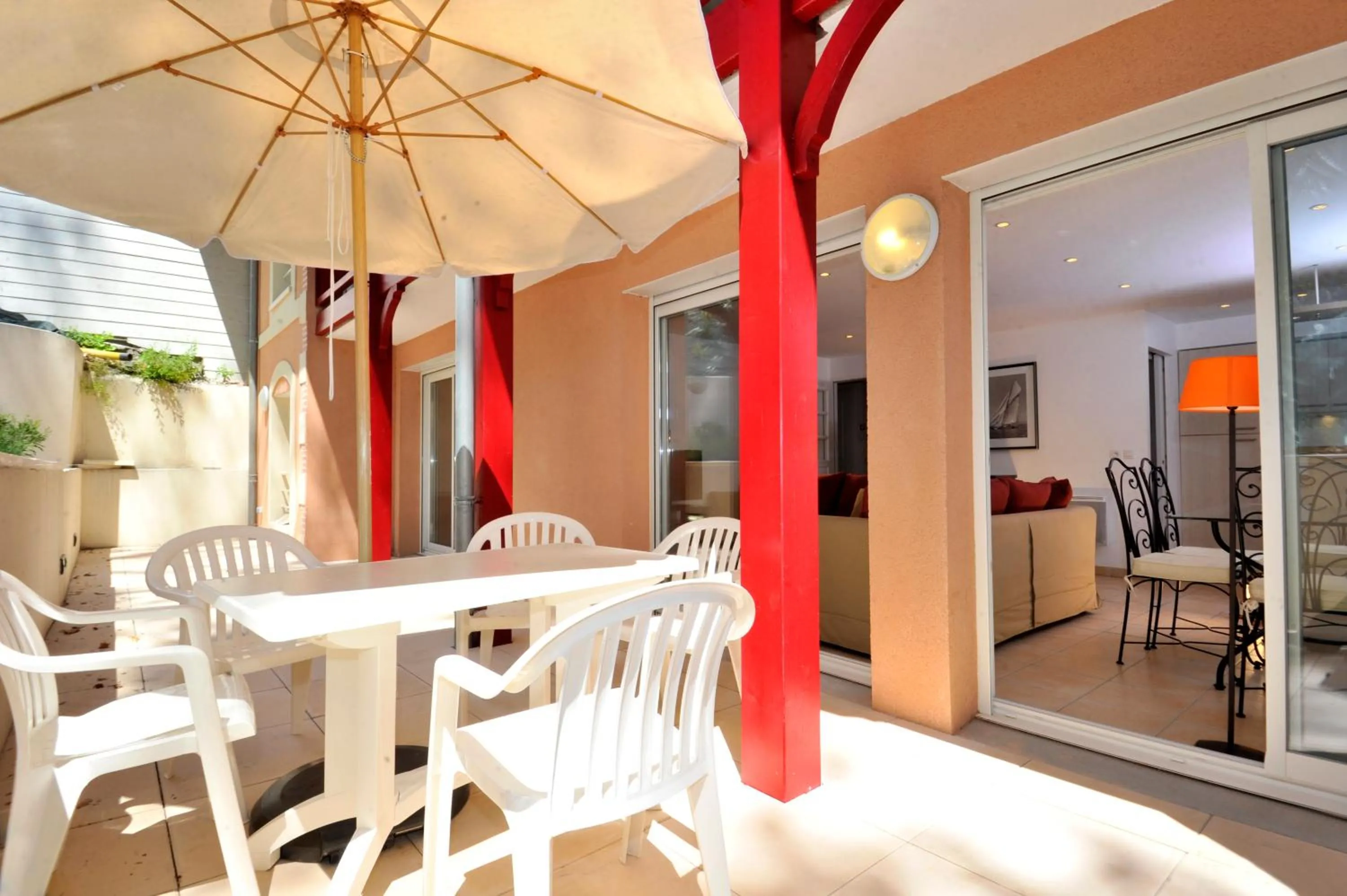 Patio in Lagrange Vacances - Résidence Jardin Mauresque