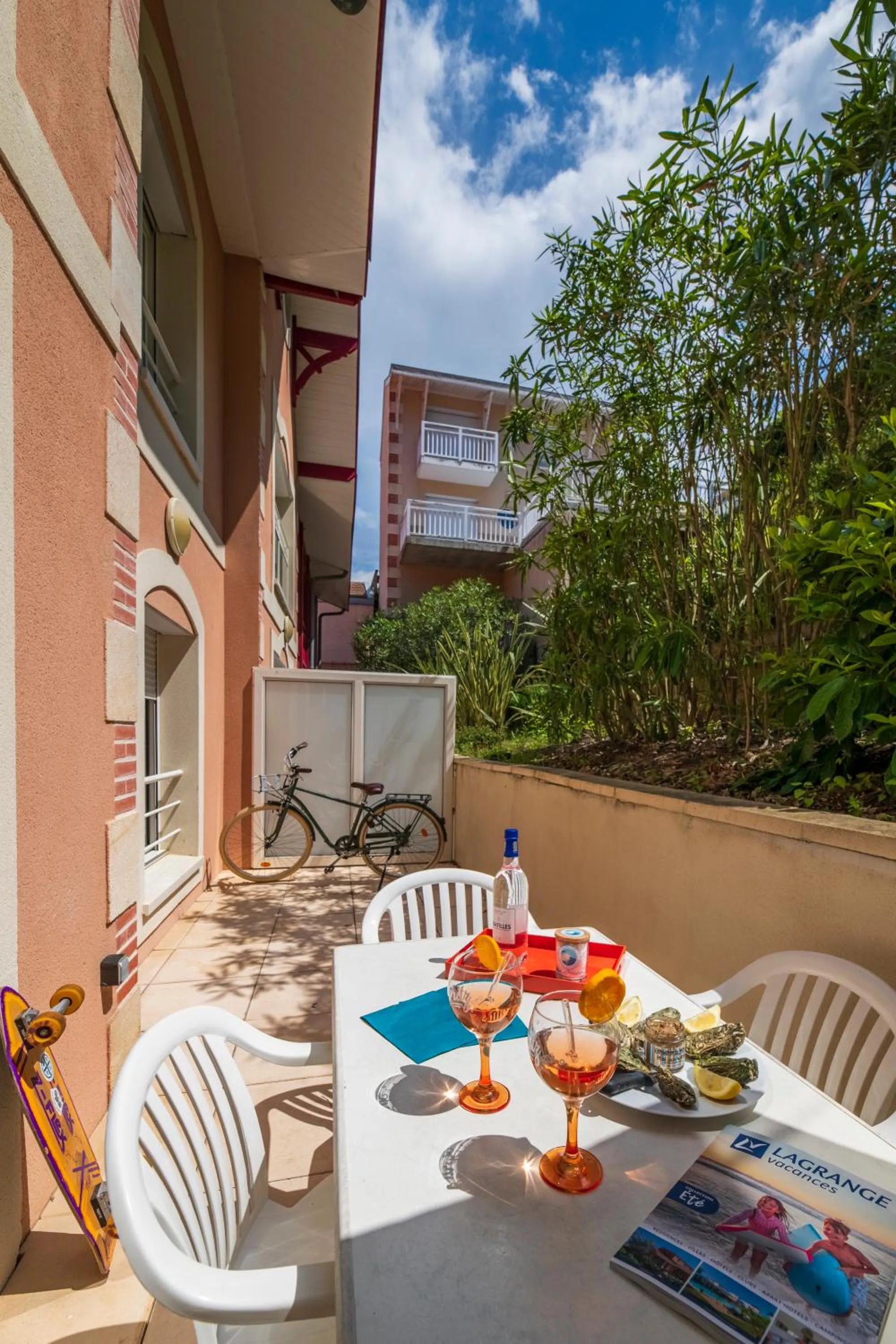 Patio in Lagrange Vacances - Résidence Jardin Mauresque