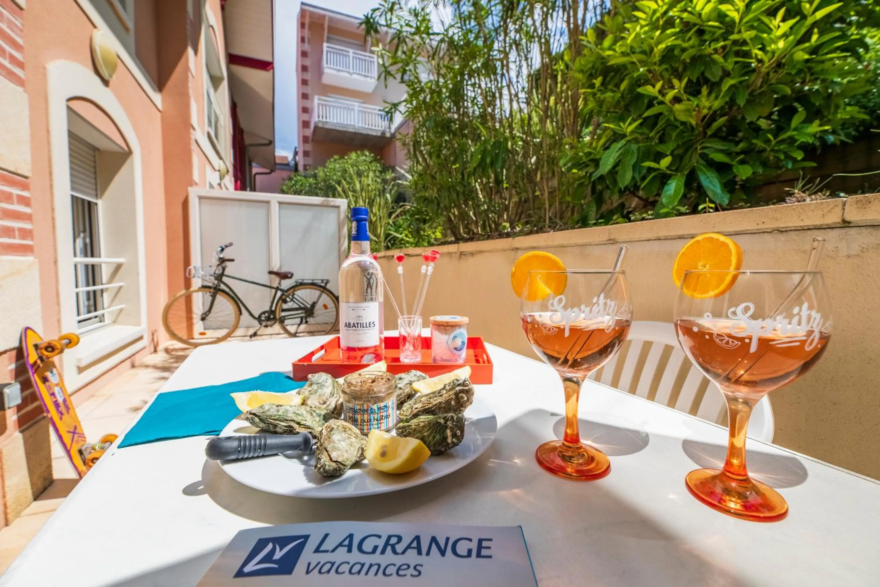 Patio in Lagrange Vacances - Résidence Jardin Mauresque