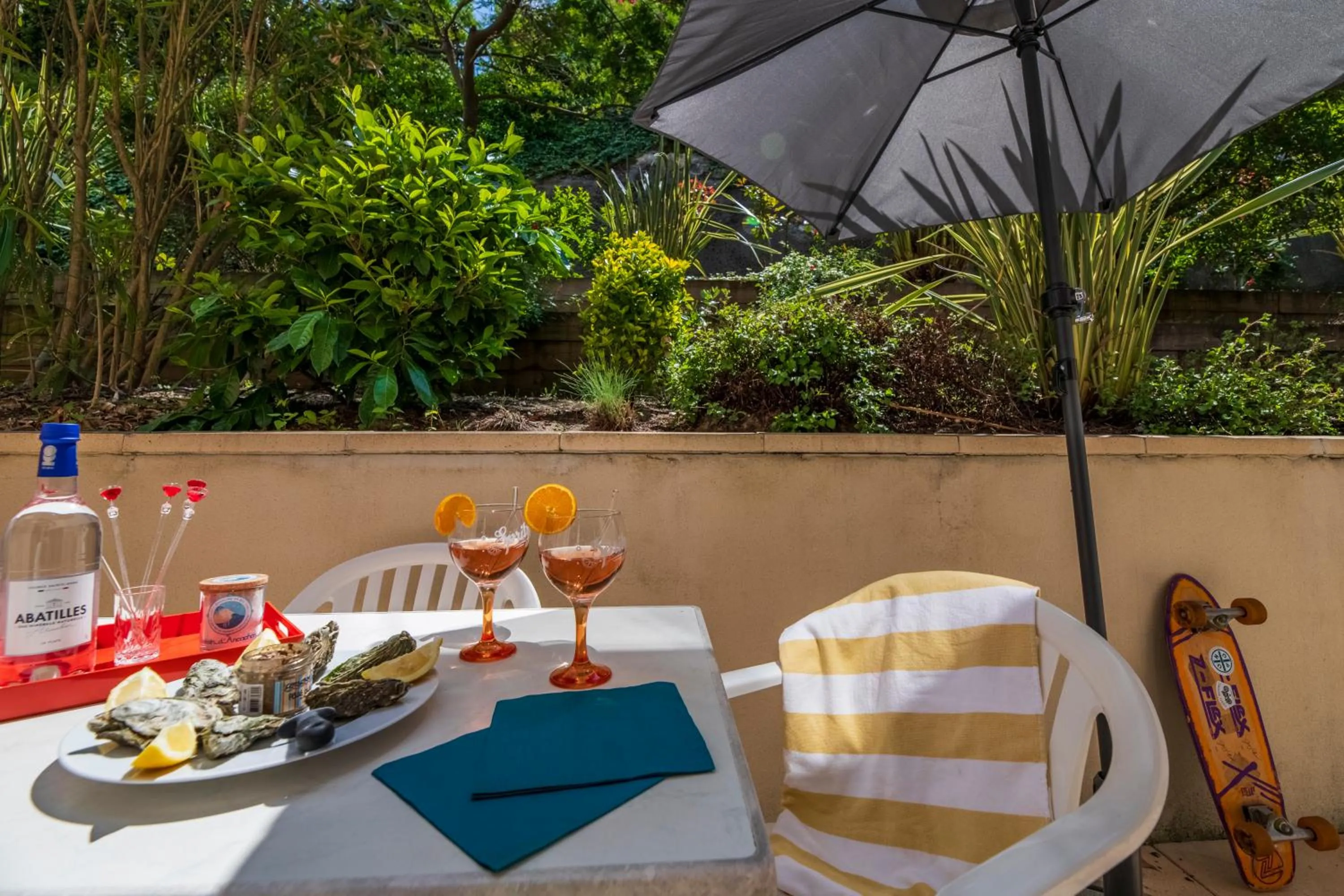 Patio in Lagrange Vacances - Résidence Jardin Mauresque