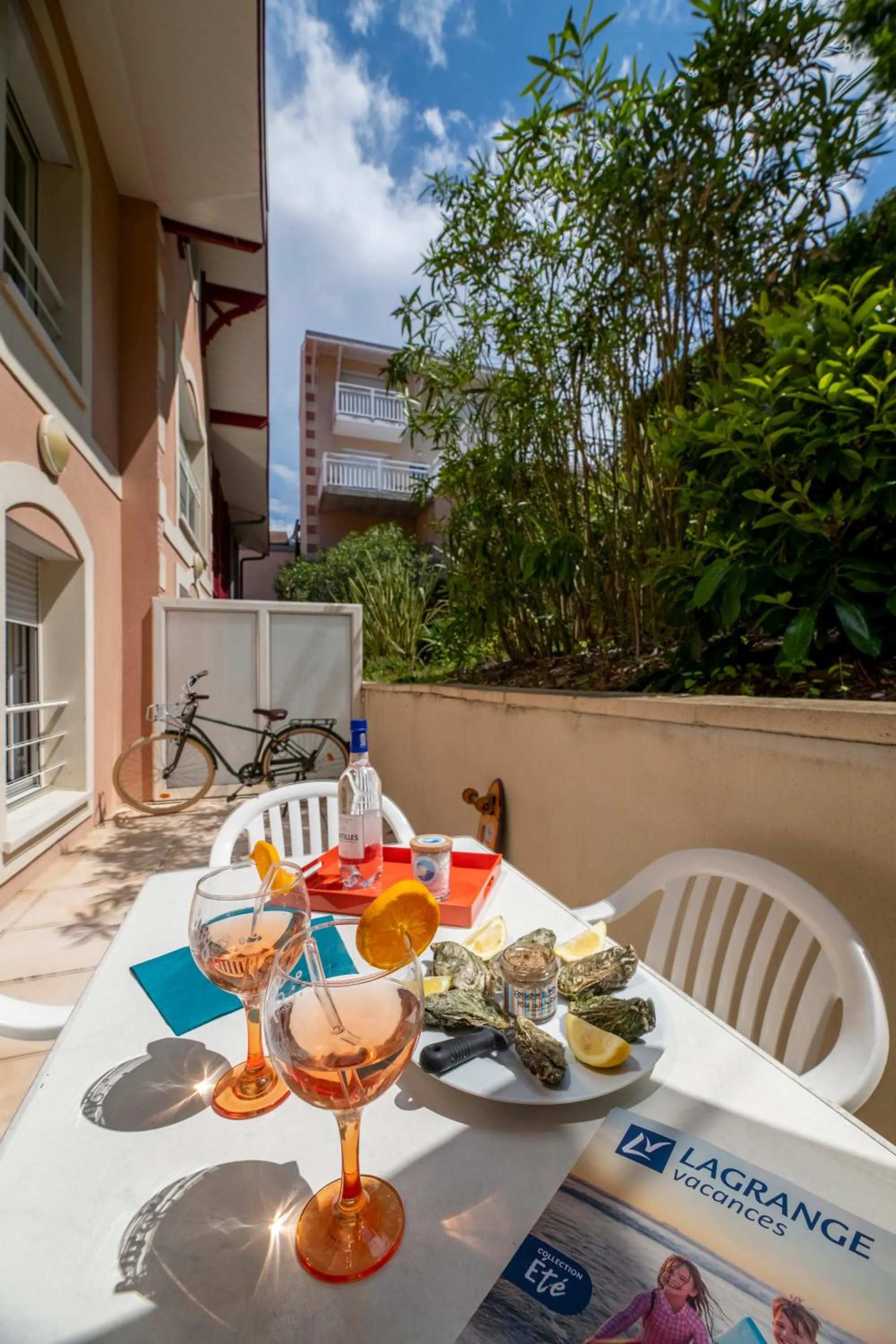 Patio in Lagrange Vacances - Résidence Jardin Mauresque