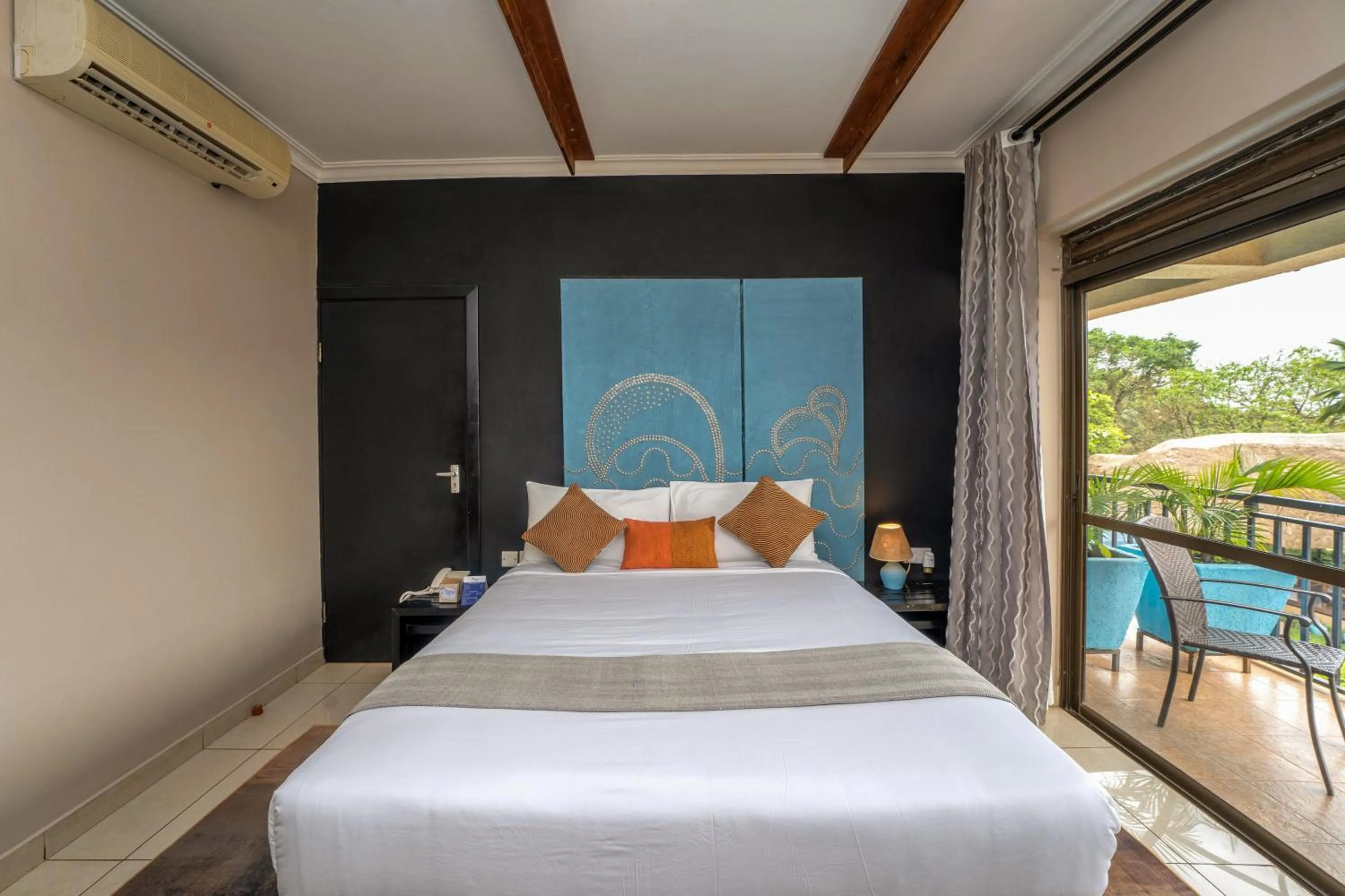 Bed in Dolphin Suites