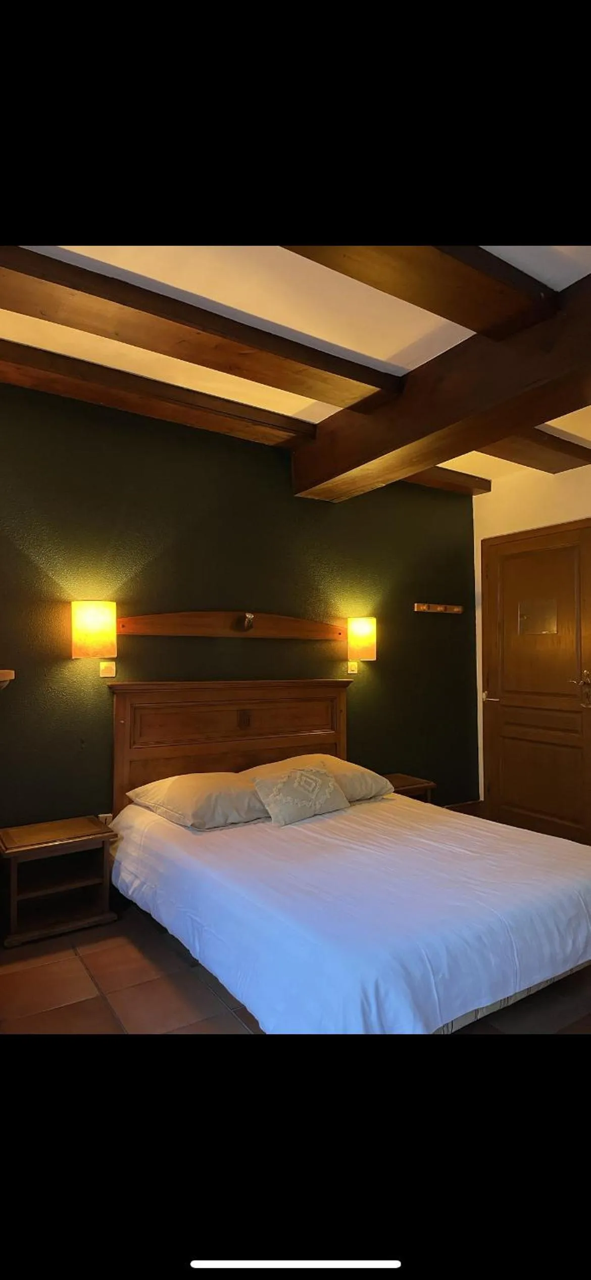 Bed in Le Château du Landsberg