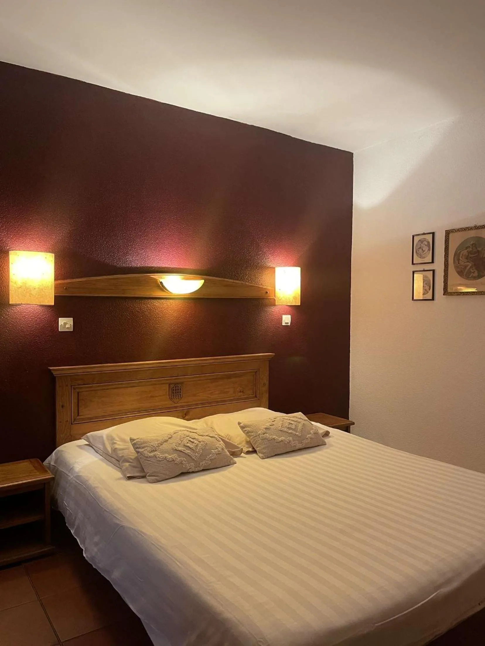 Bed in Le Château du Landsberg