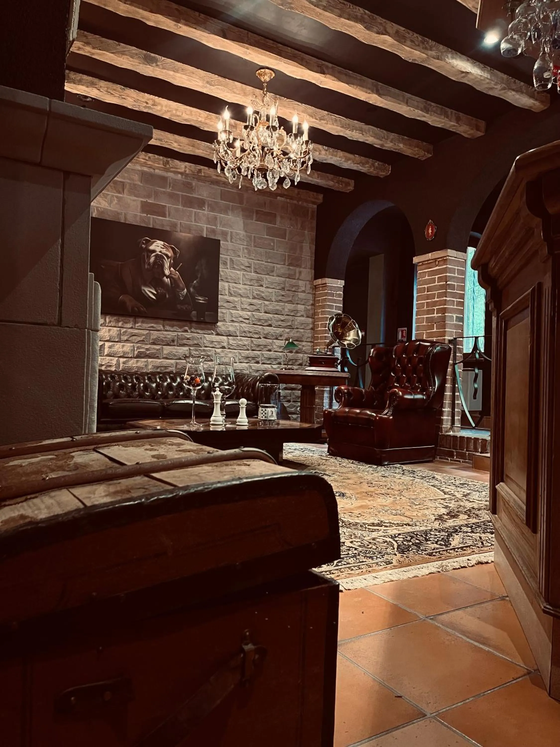 Living room in Le Château du Landsberg