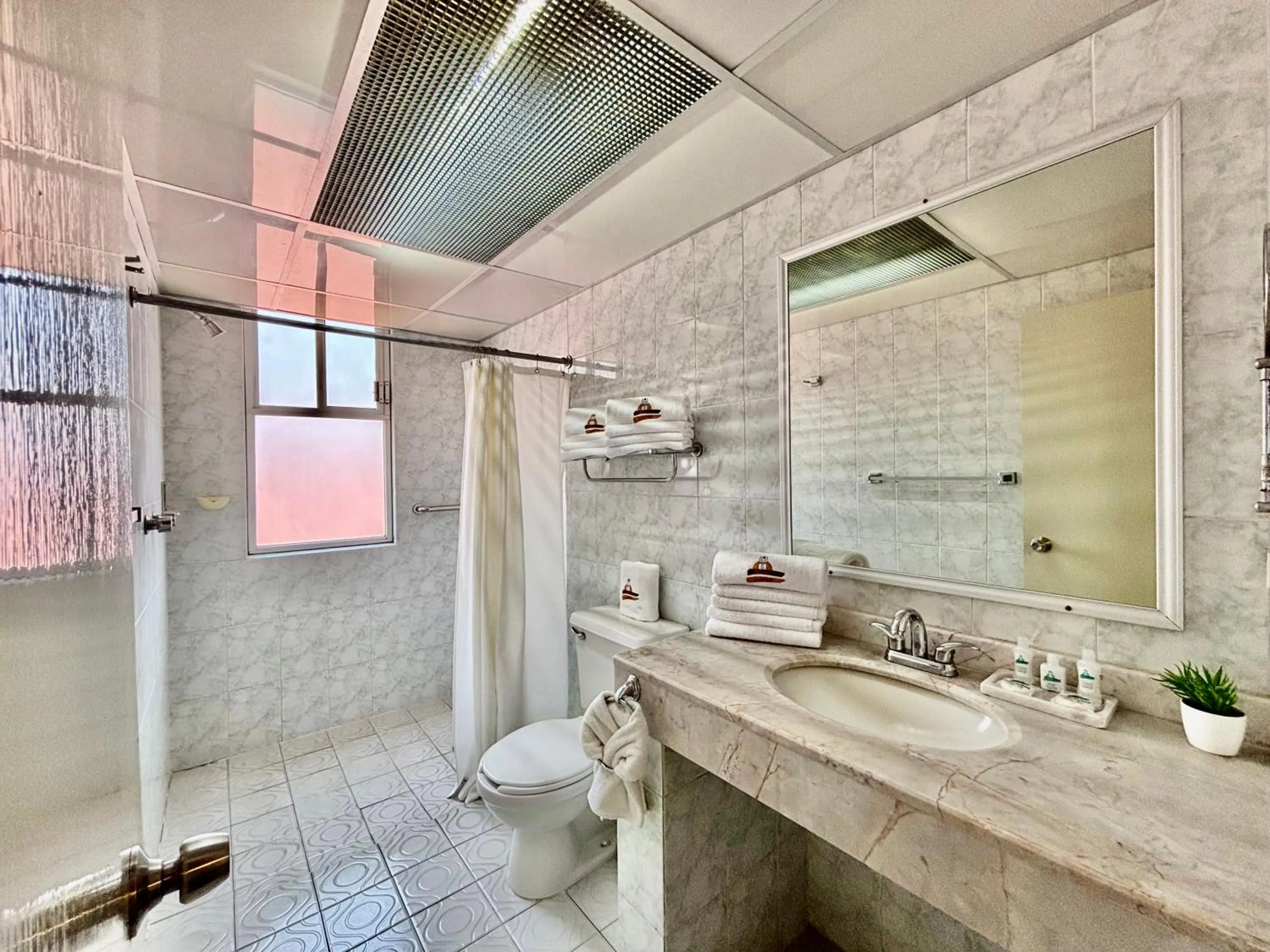 Shower in Hotel Alifer