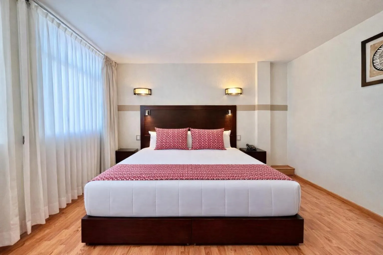 Bed in Hotel Alifer