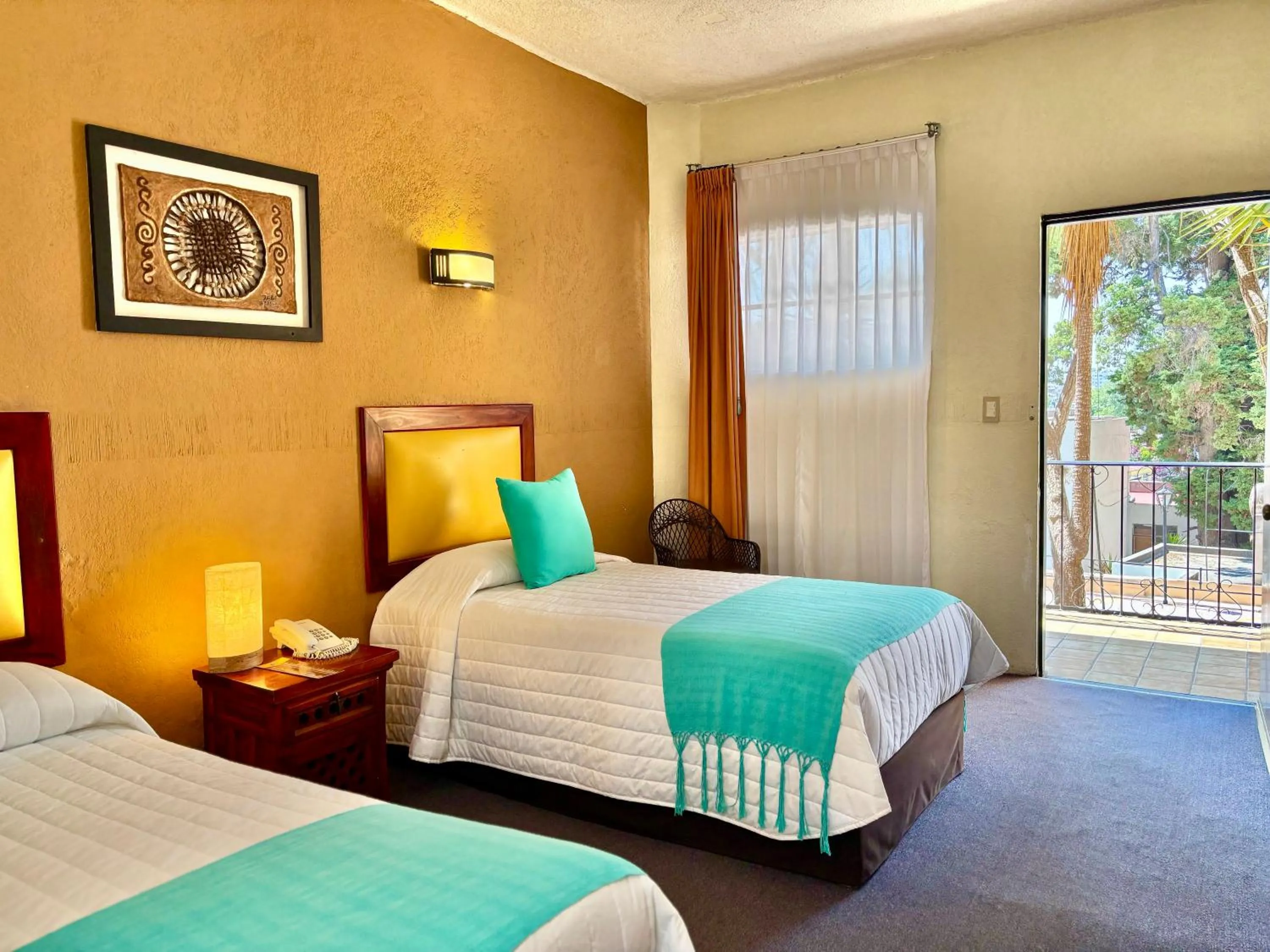 Bed in Hotel Alifer