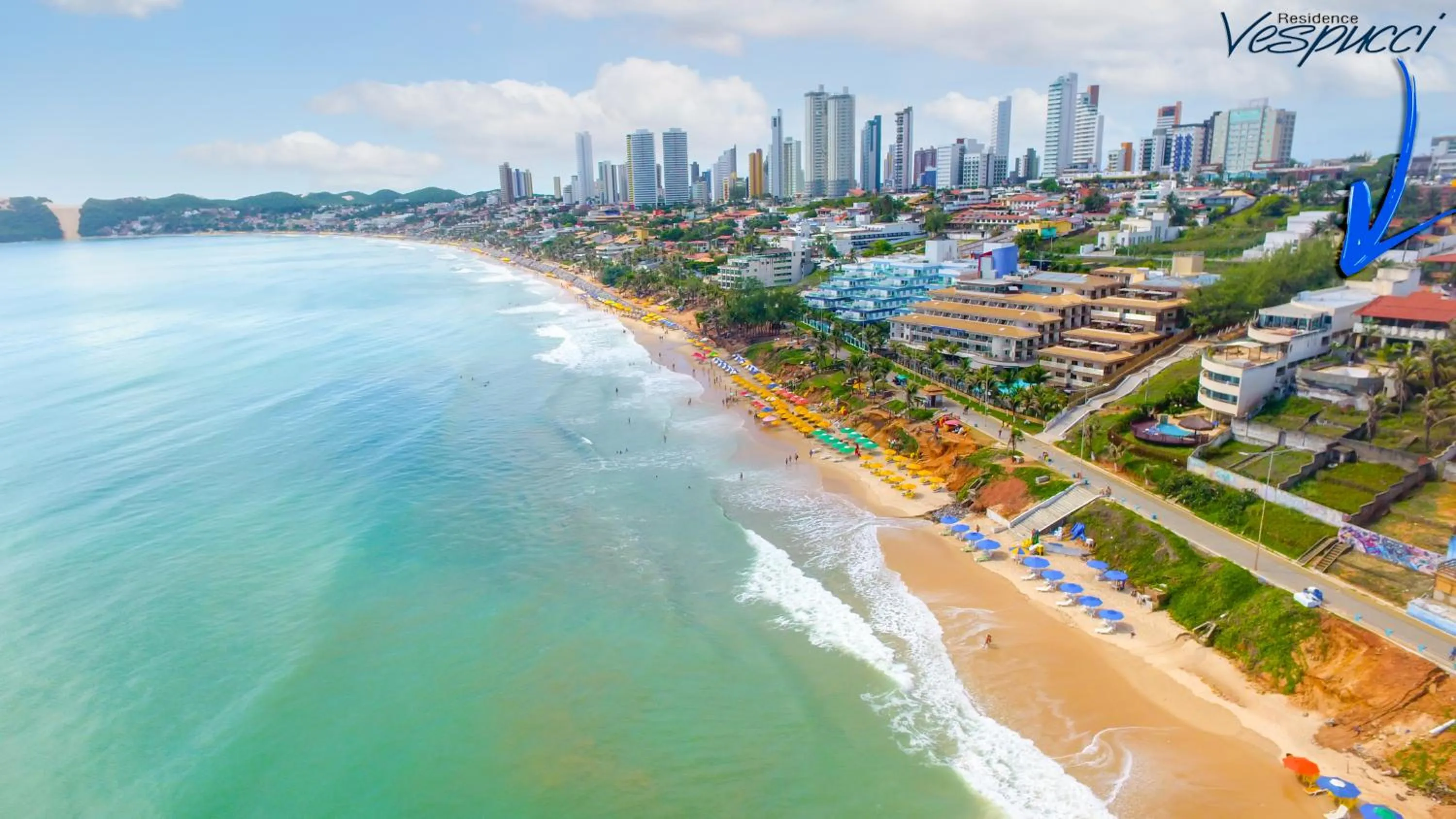 Bird's eye view in Residence Vespucci