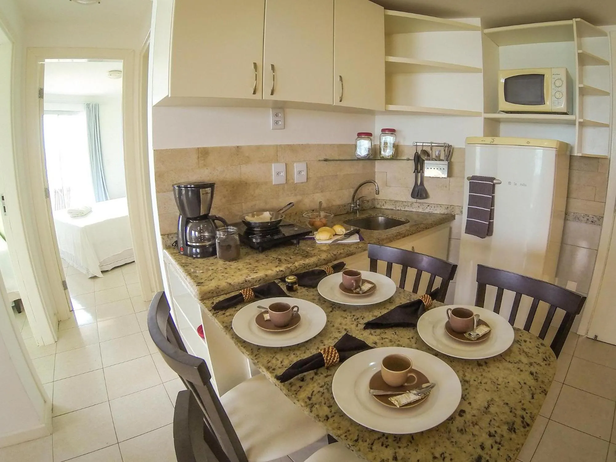 Kitchen or kitchenette in Residence Vespucci