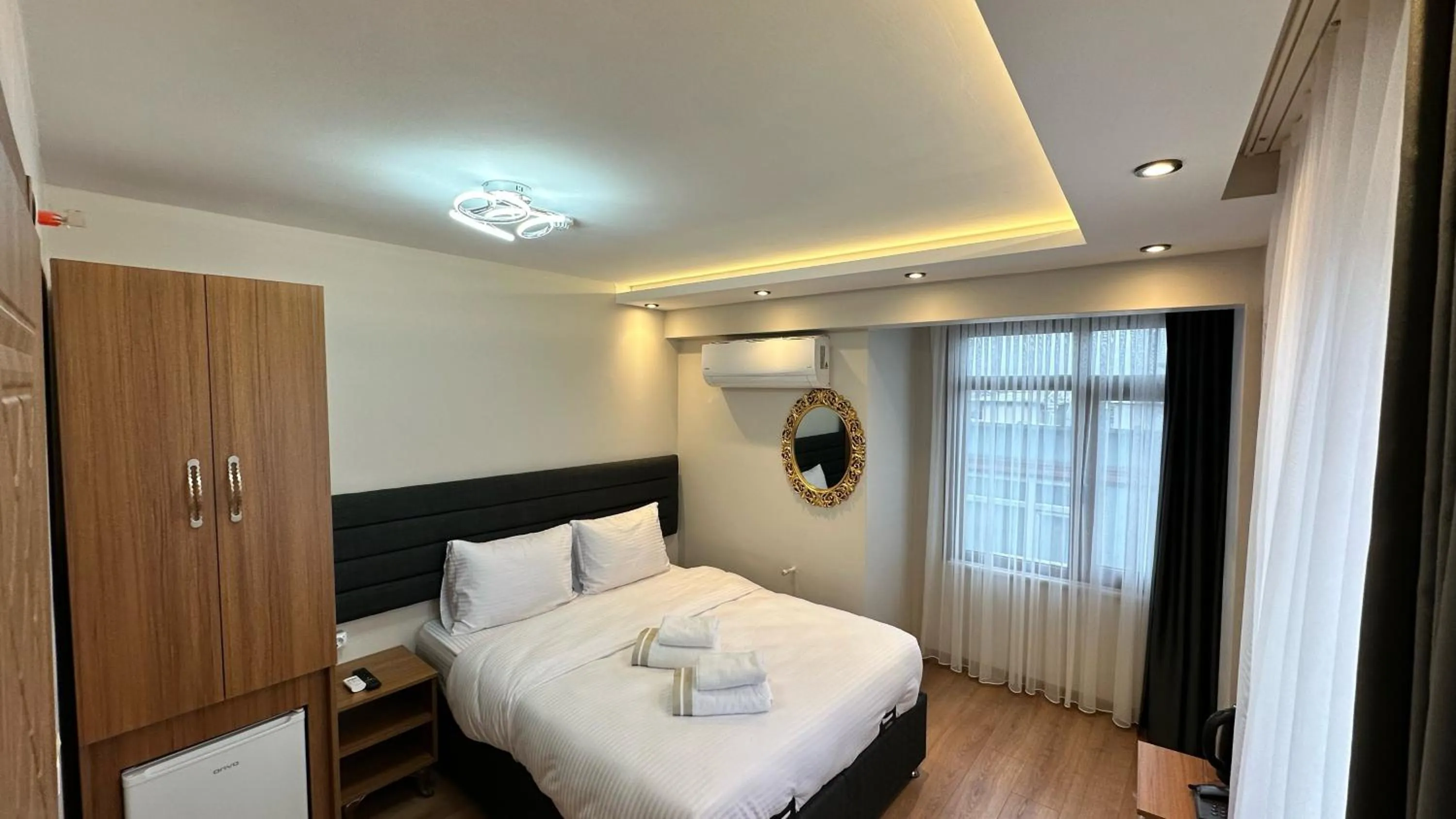 Bed in Mamma Marya Hotel