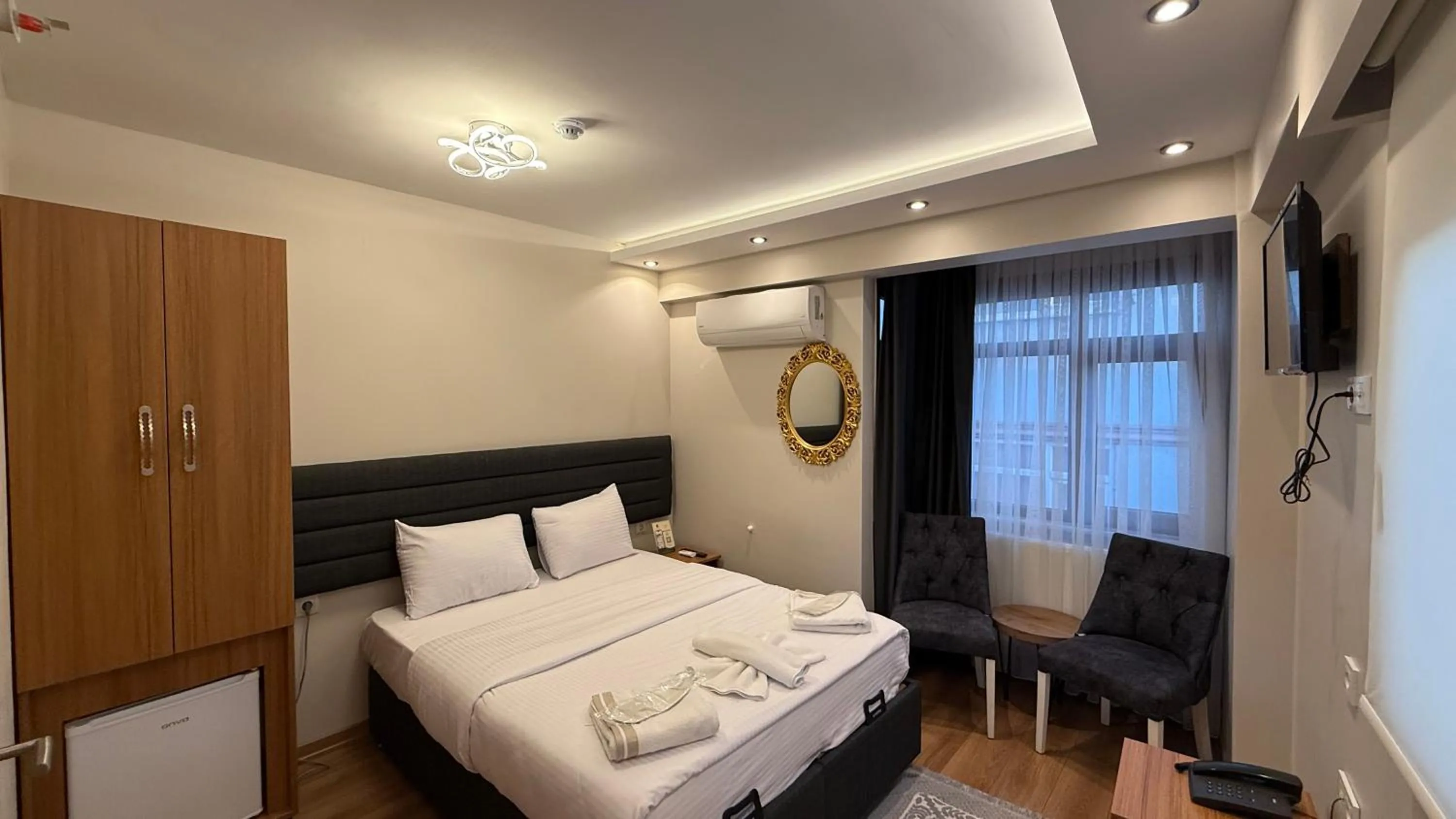 Bed in Mamma Marya Hotel