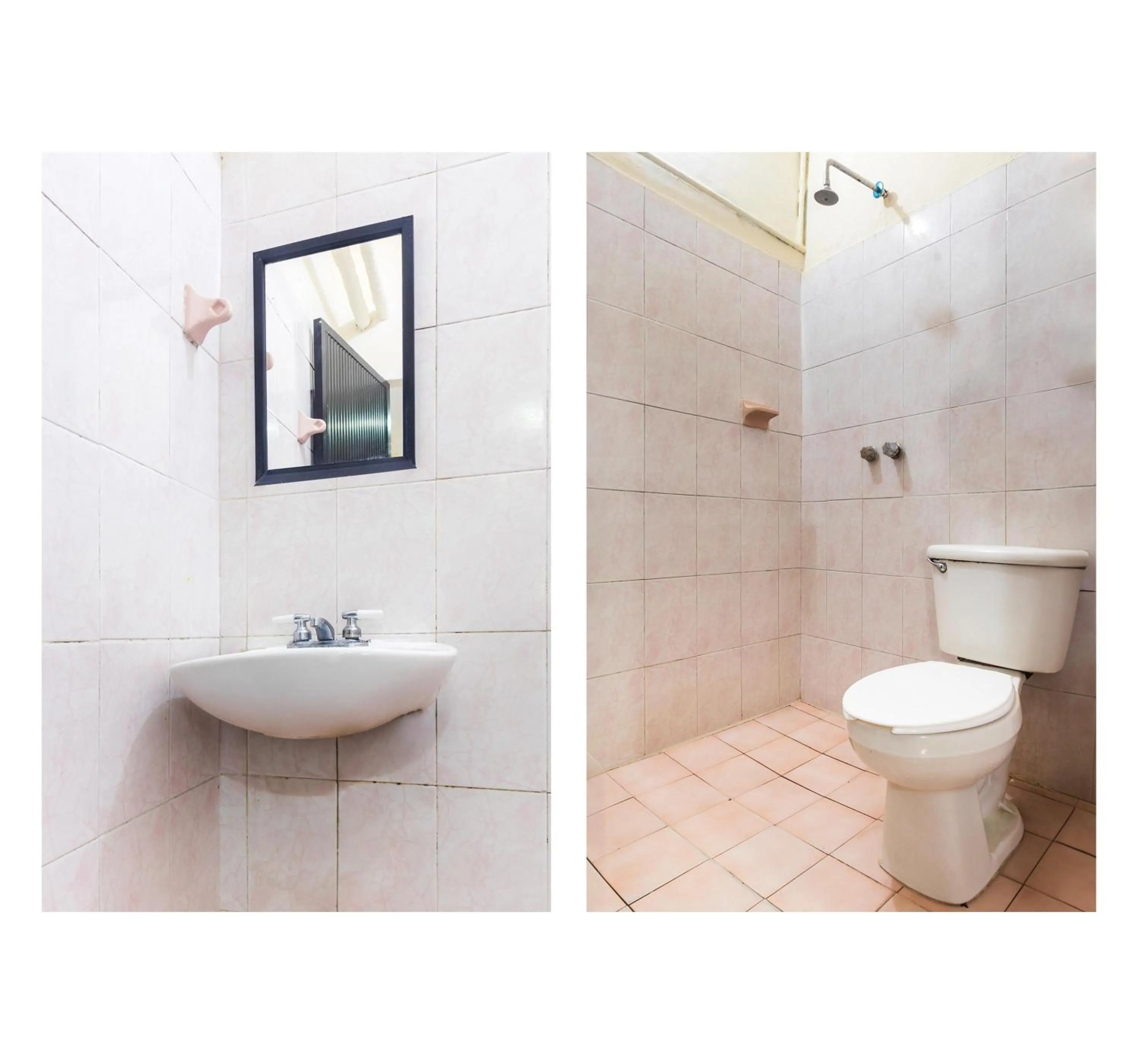 Bathroom in OYO Hotel San Martin