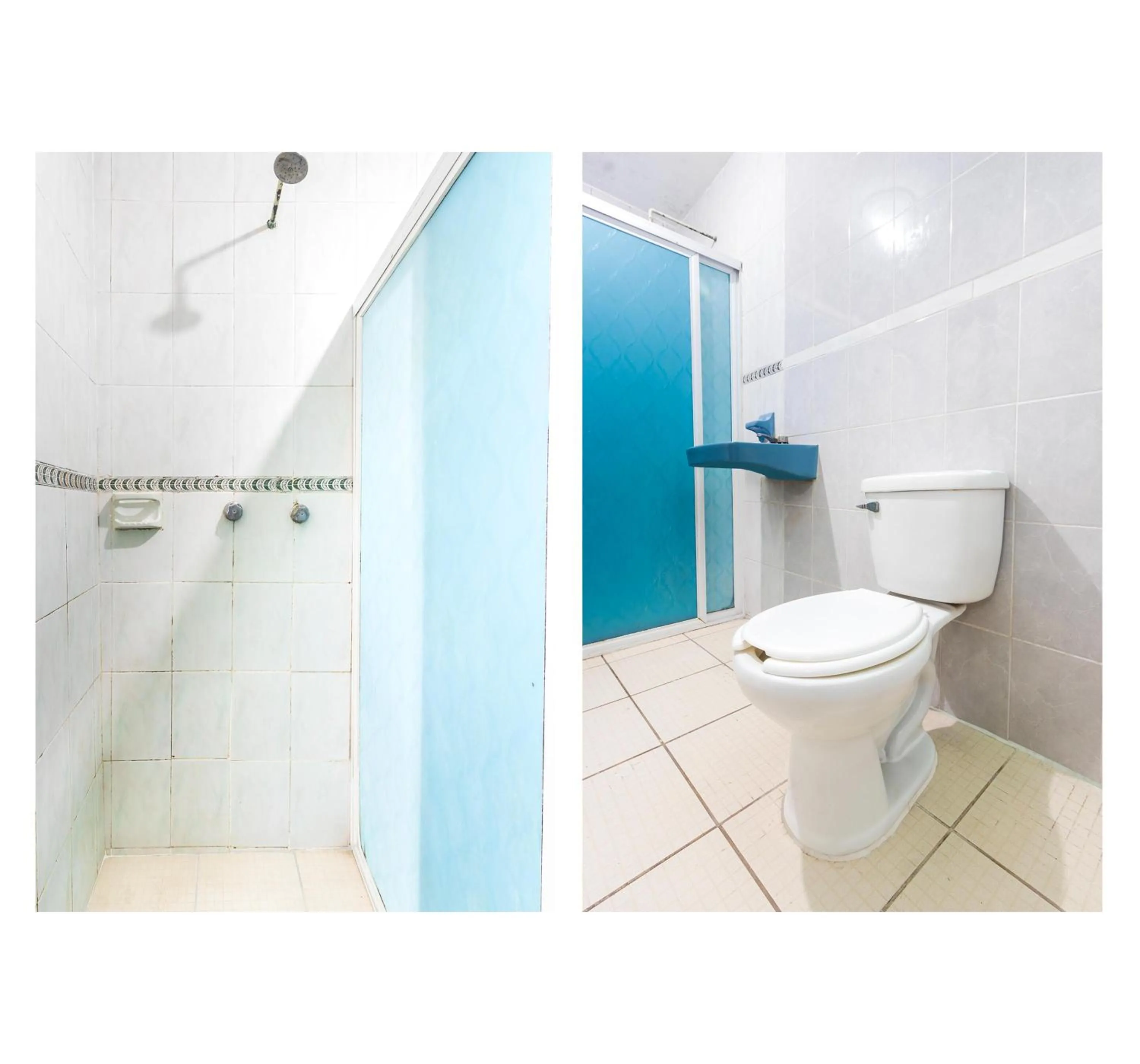 Bathroom in OYO Hotel San Martin