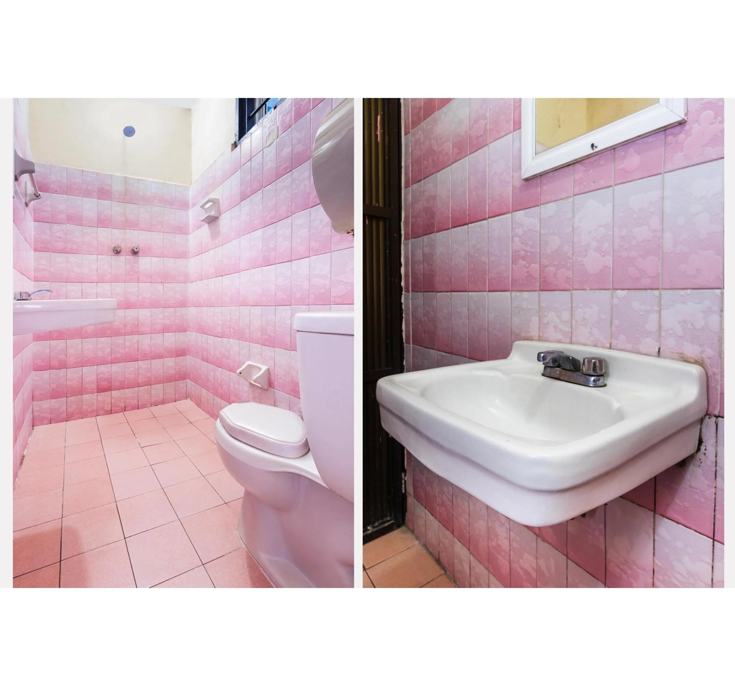 Bathroom in OYO Hotel San Martin