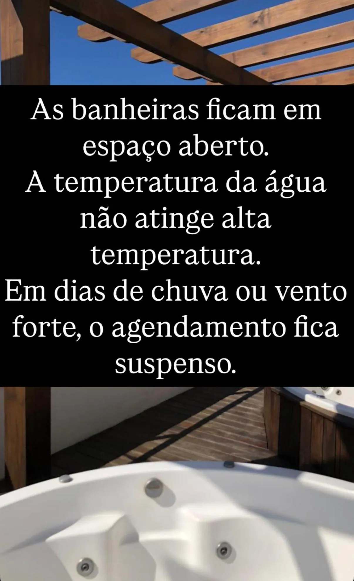 Hot Tub in Pousada Villa Maciel